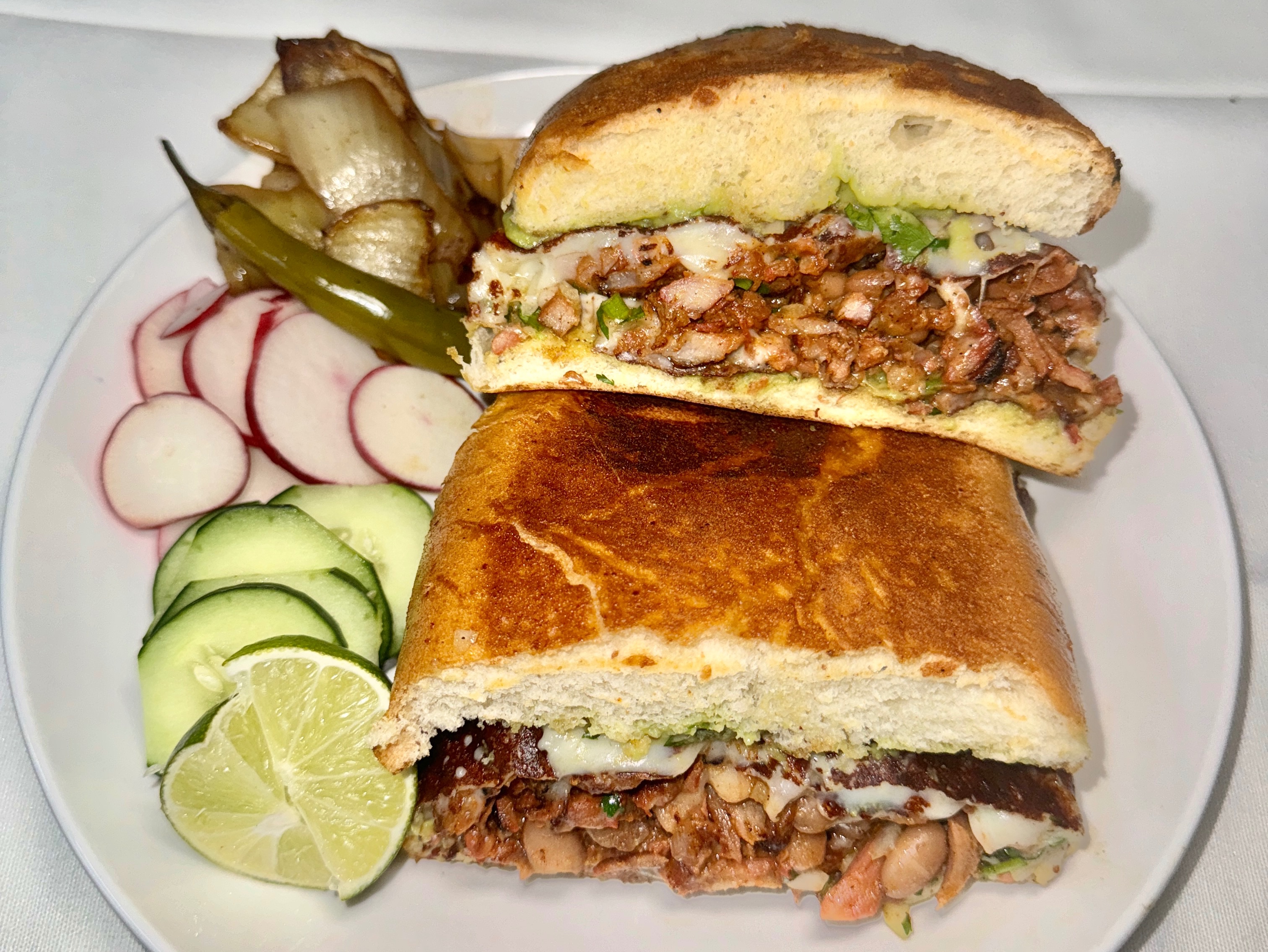 Super Torta Pastor.