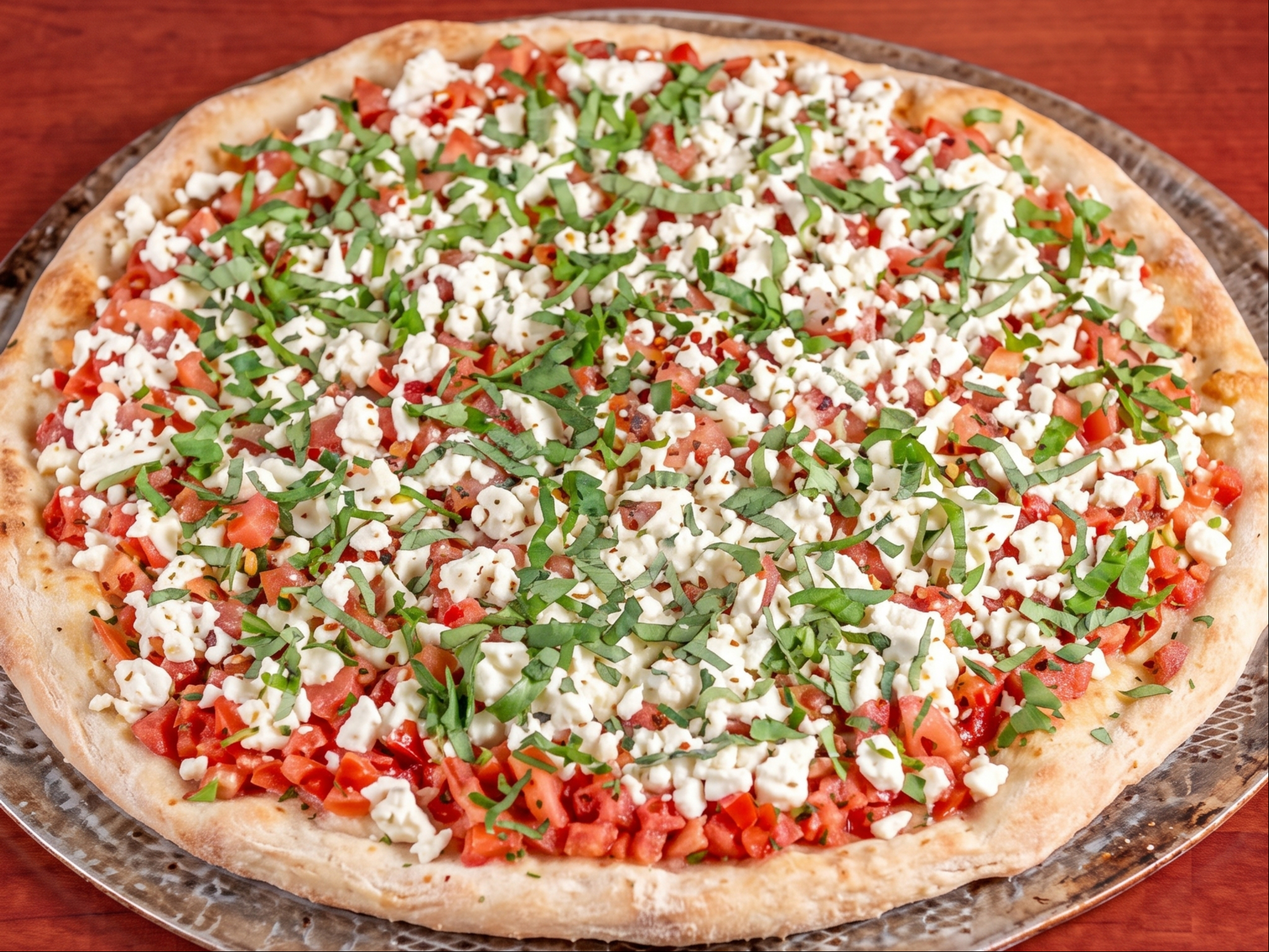 Chicken Bruschetta Pizza 18"XL.