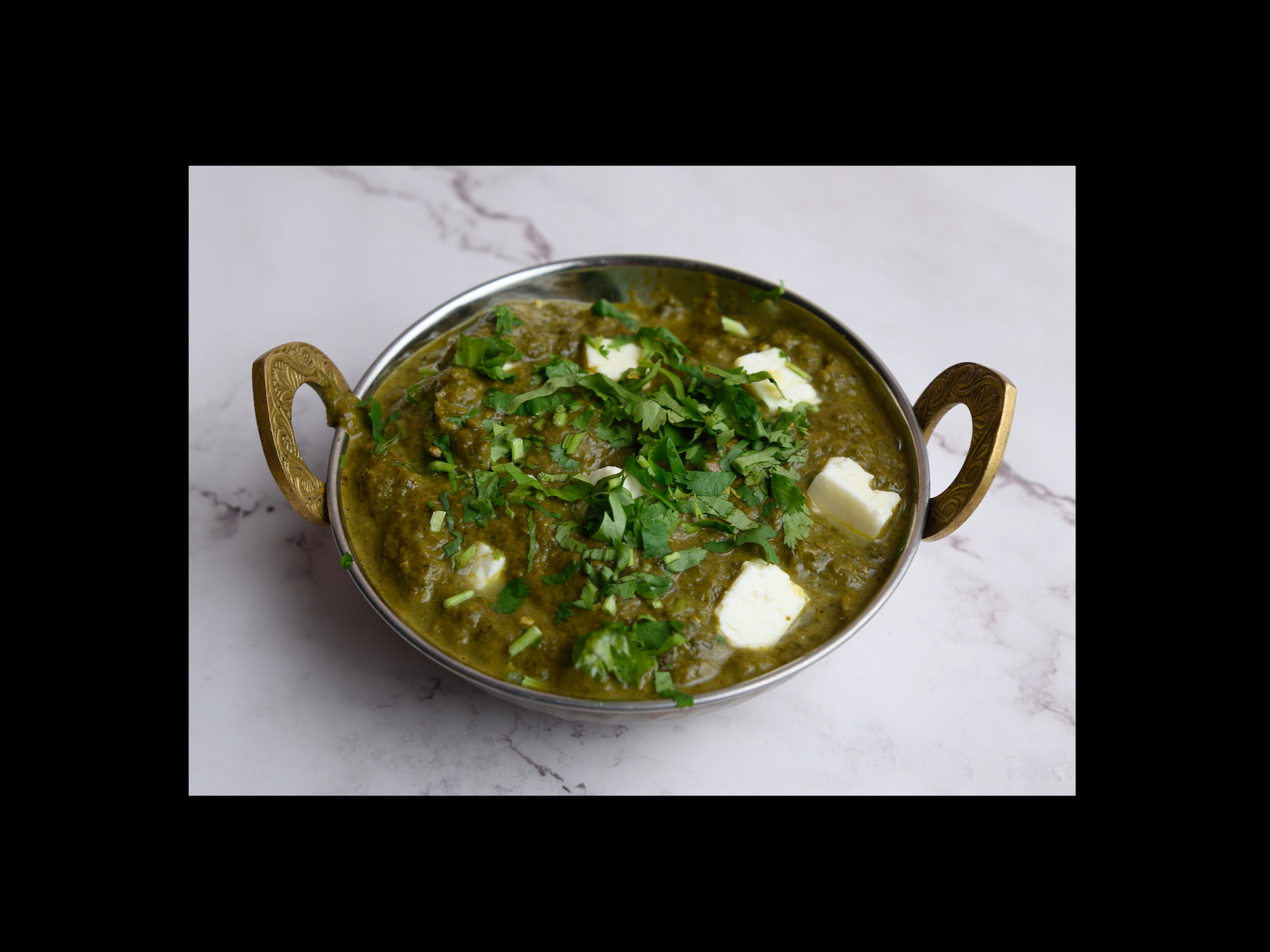 Saag Paneer.