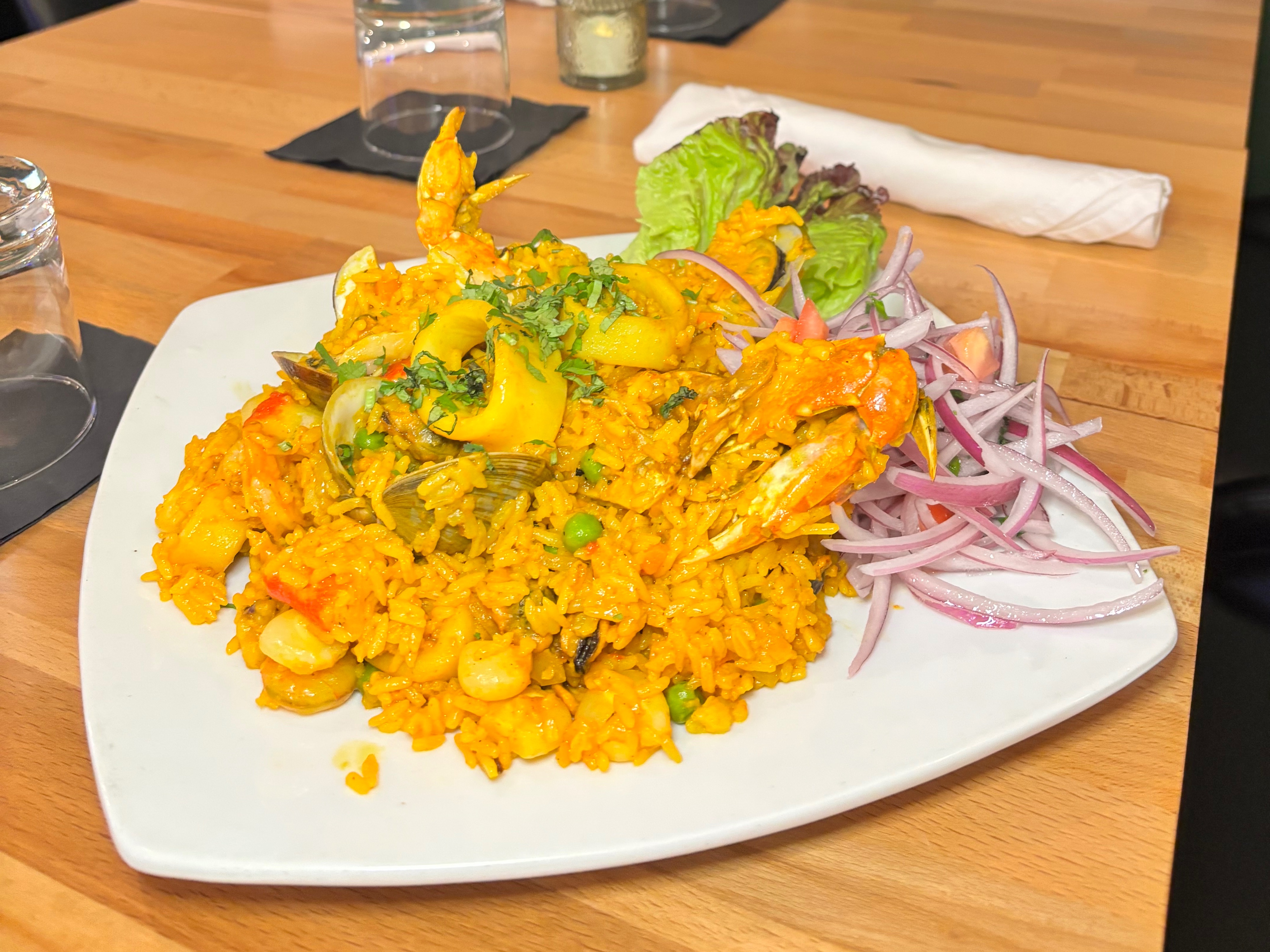 Arroz con Mariscos.