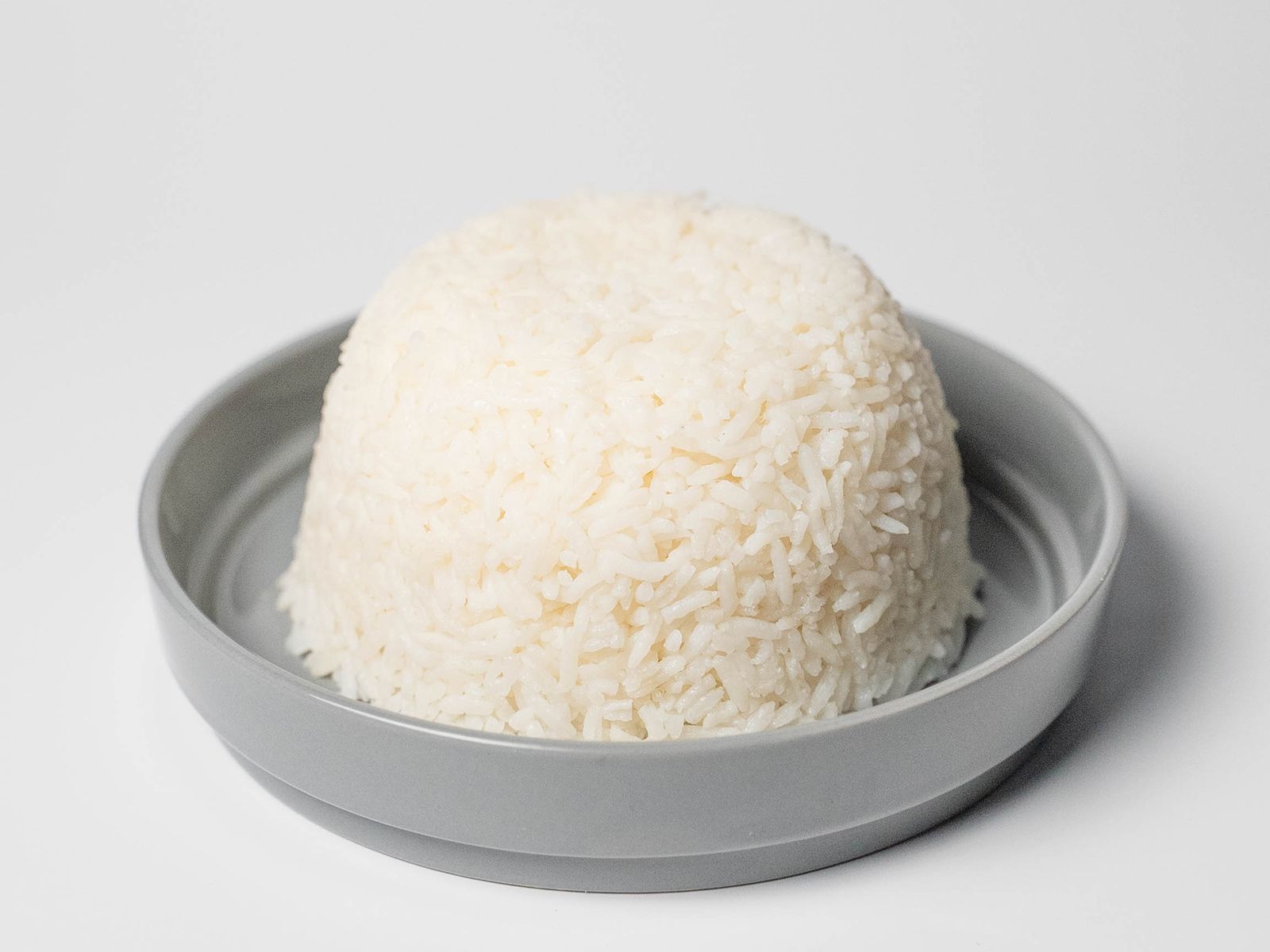 White rice.