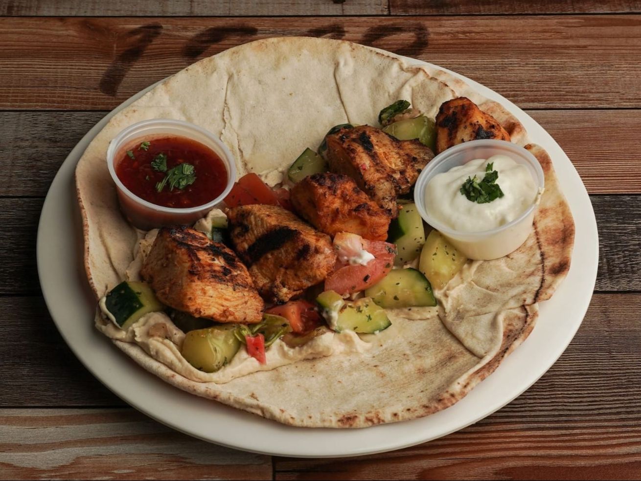 Chicken Kabob Sandwich