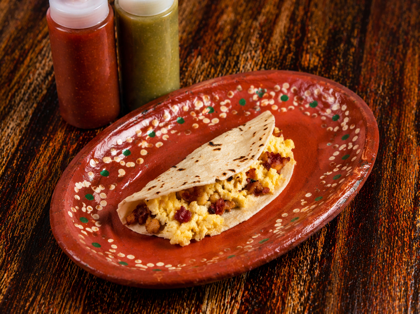 Bacon & Egg Taco.