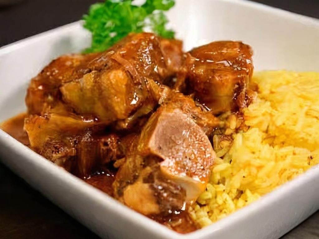 Oxtail over rice (no sides).