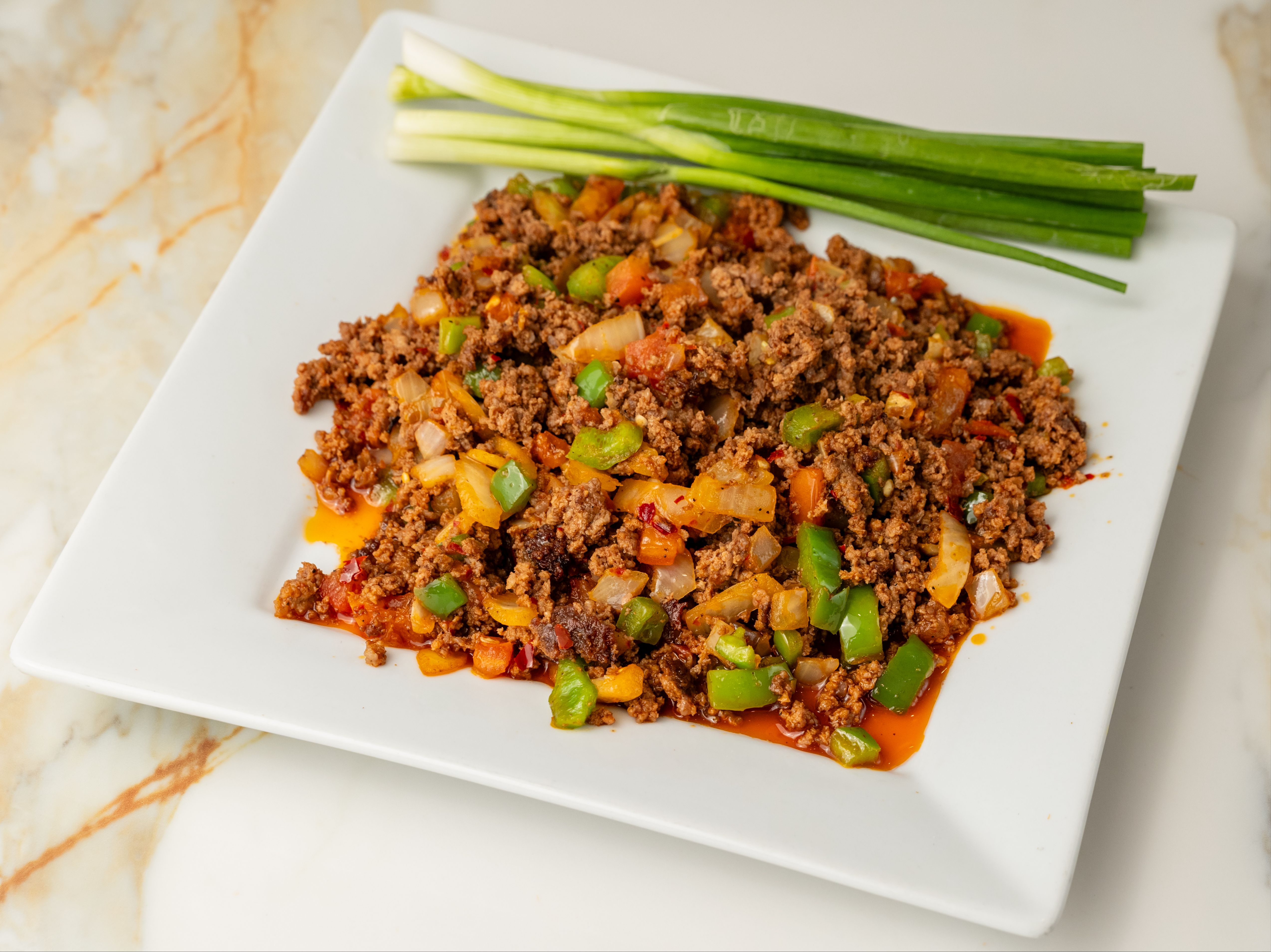 Sheeba Ground Beef.