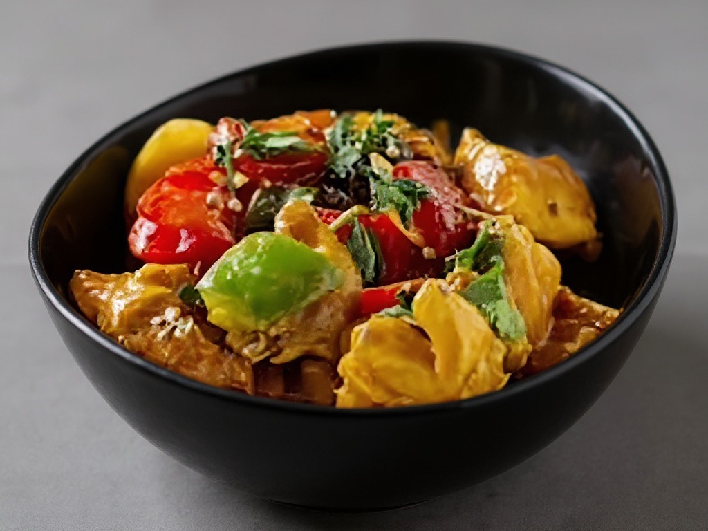 Chicken Kadai.