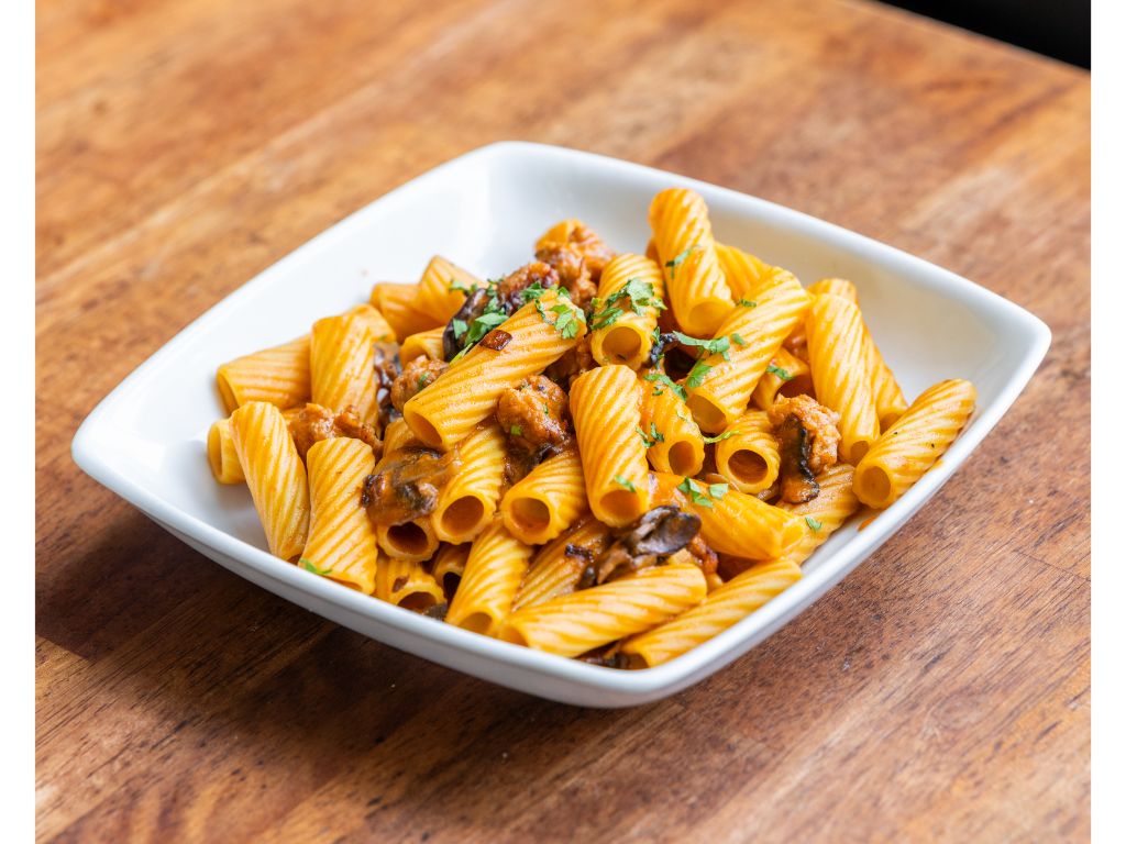 Rigatoni Norcina.