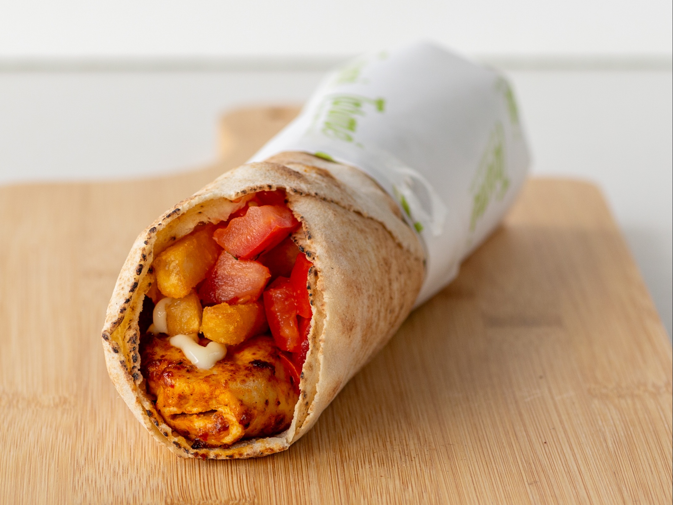 Chicken Kabob Wrap