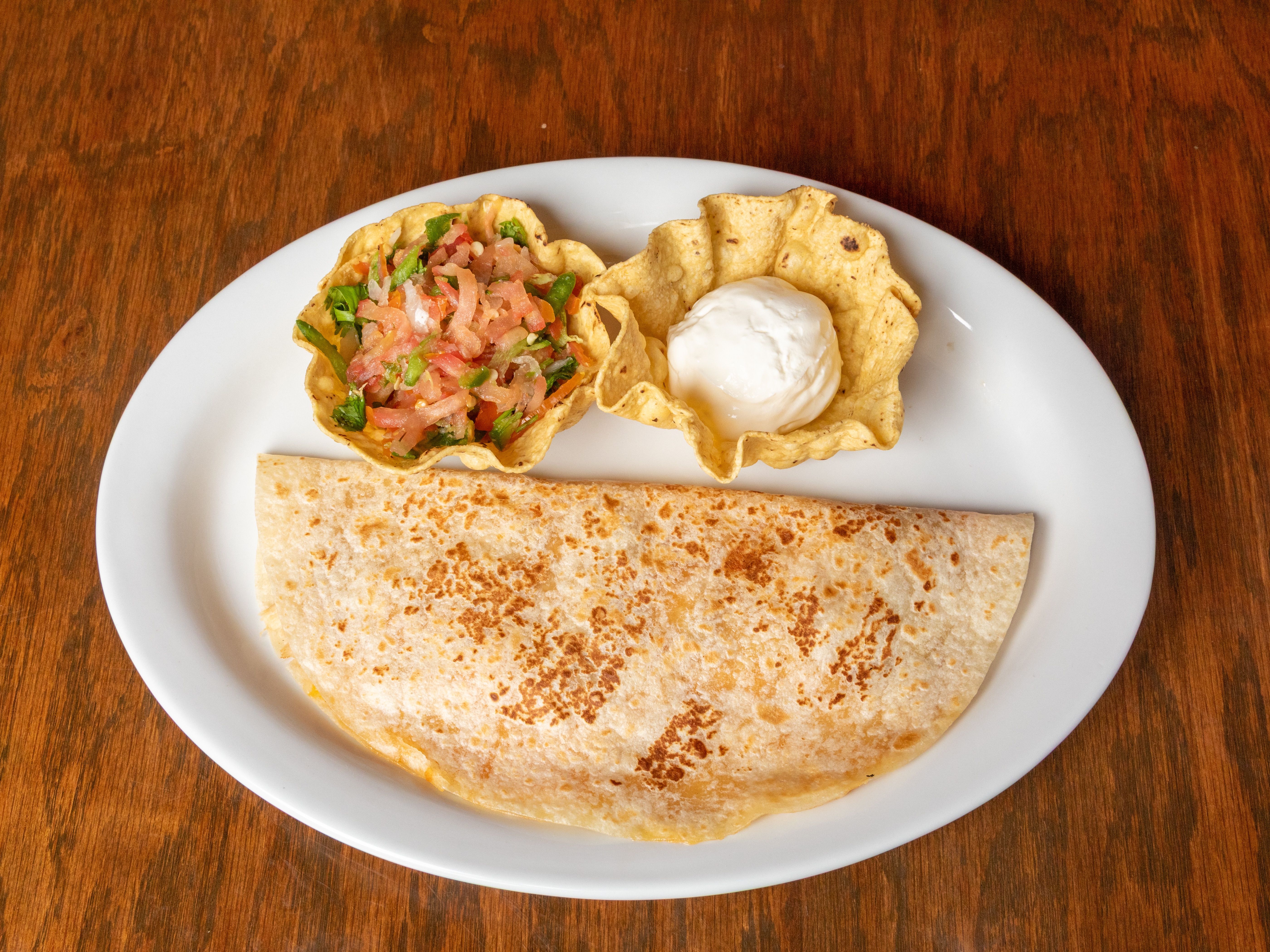 Carnitas Quesadilla.