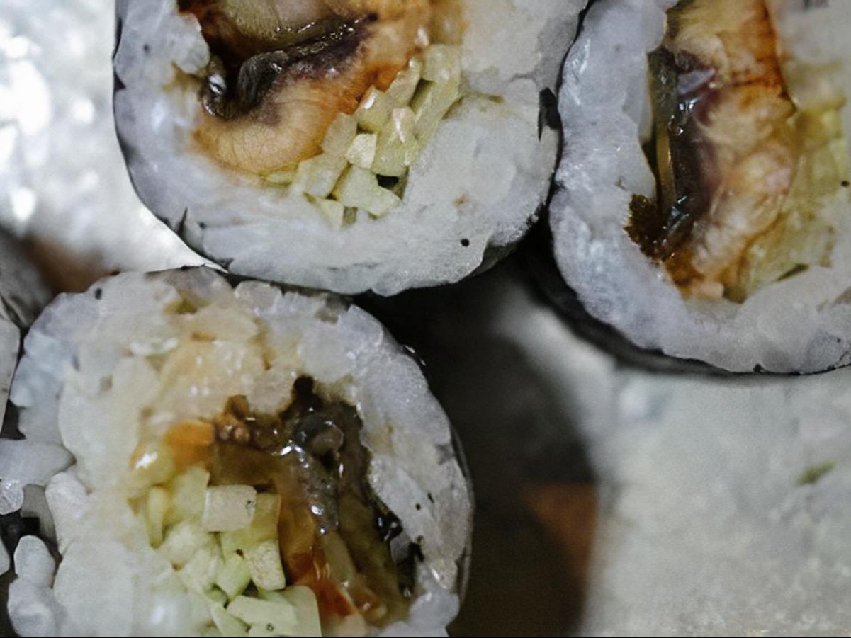 Eel Cucumber Roll.