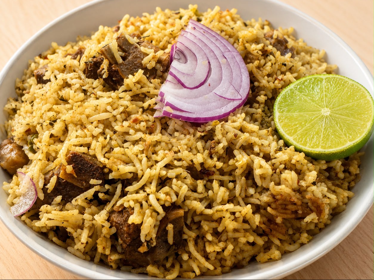 Chicken Dum Biryani.