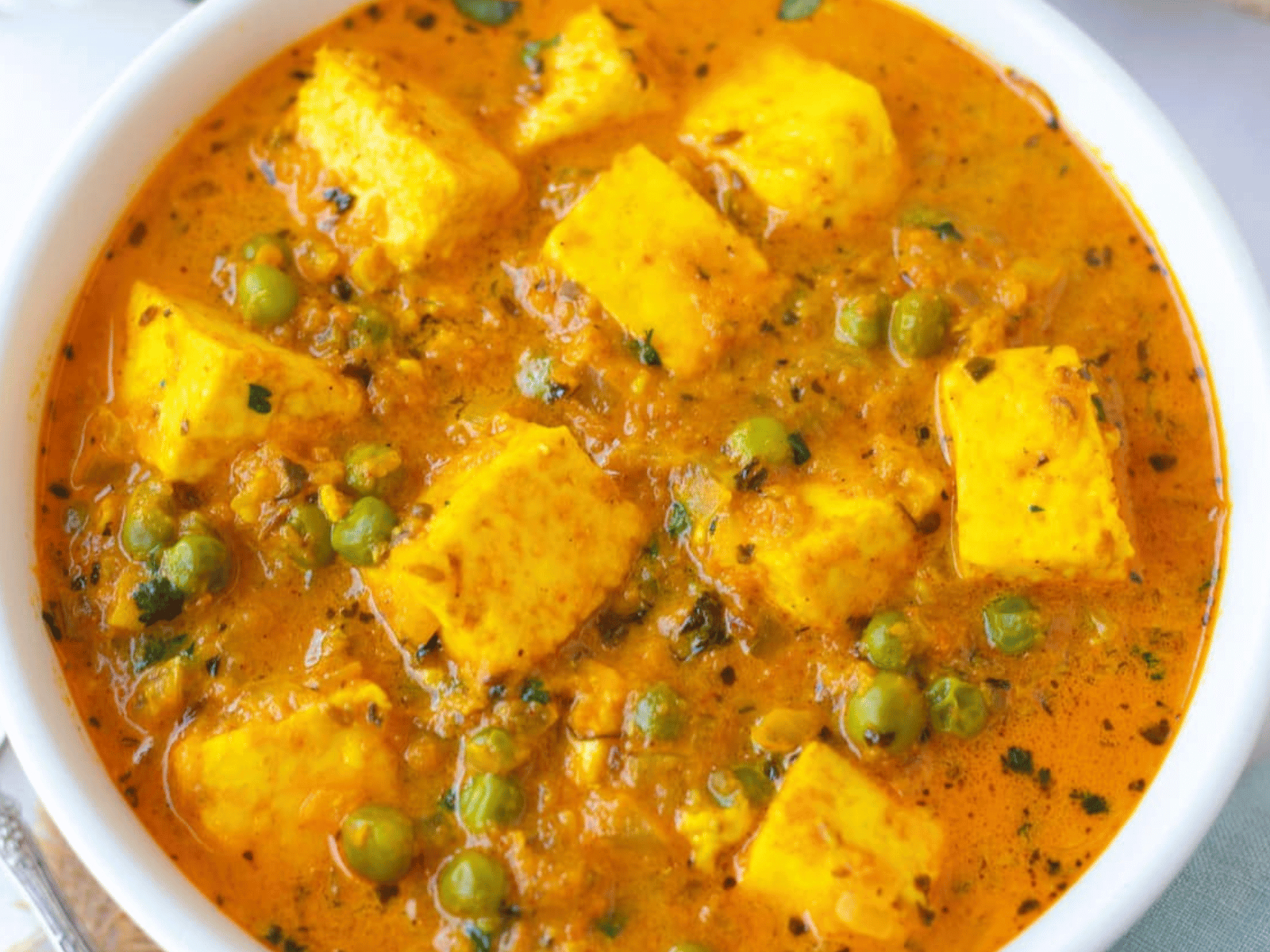 Mutter Paneer.