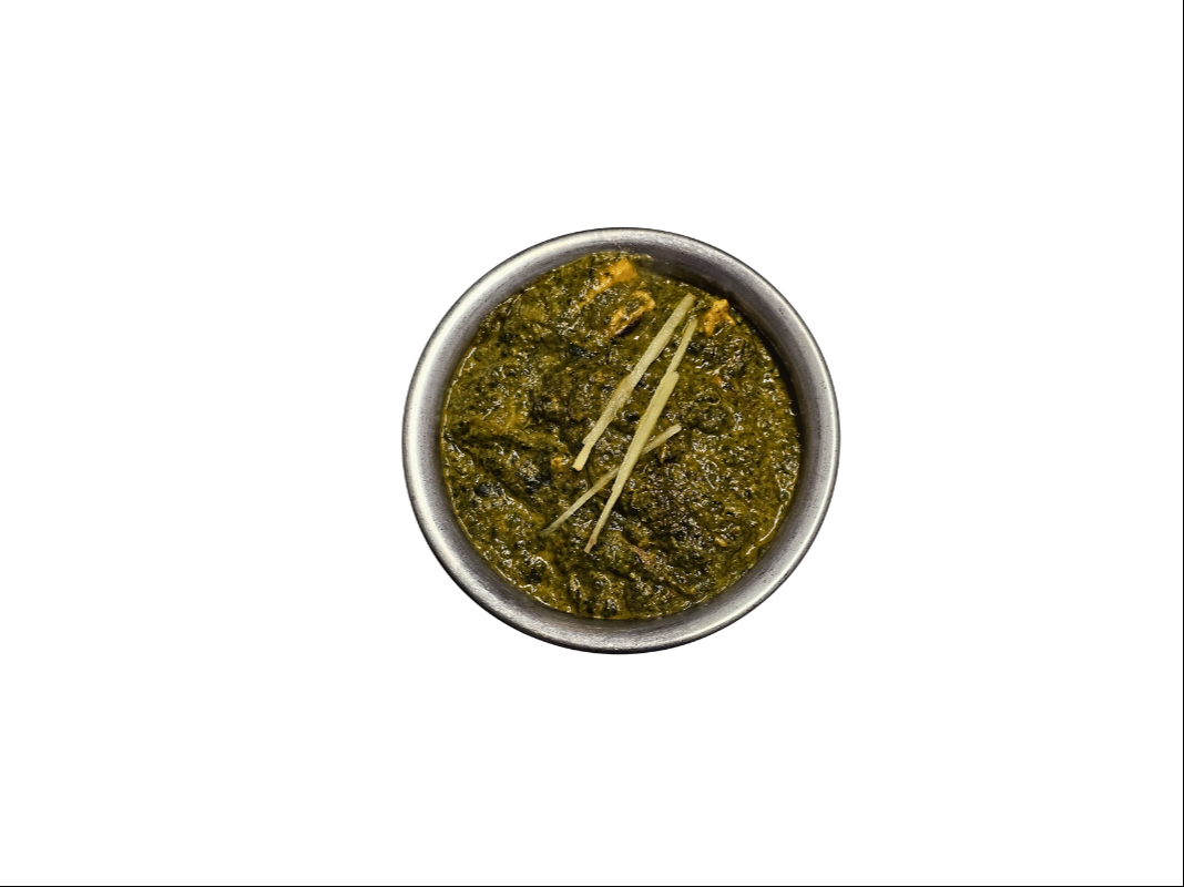 7.Chicken Saag (Palak).