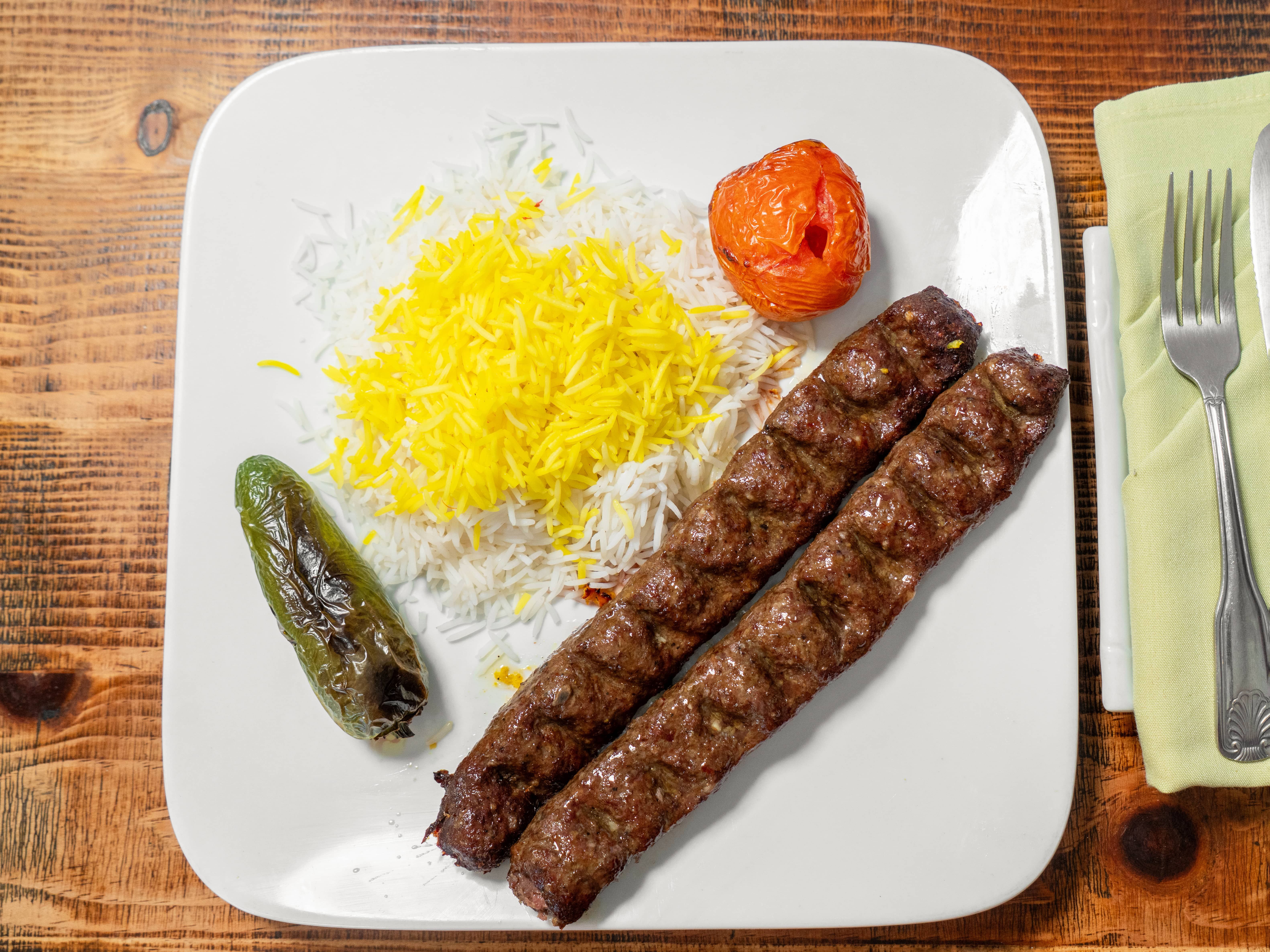 Beef Koobideh.