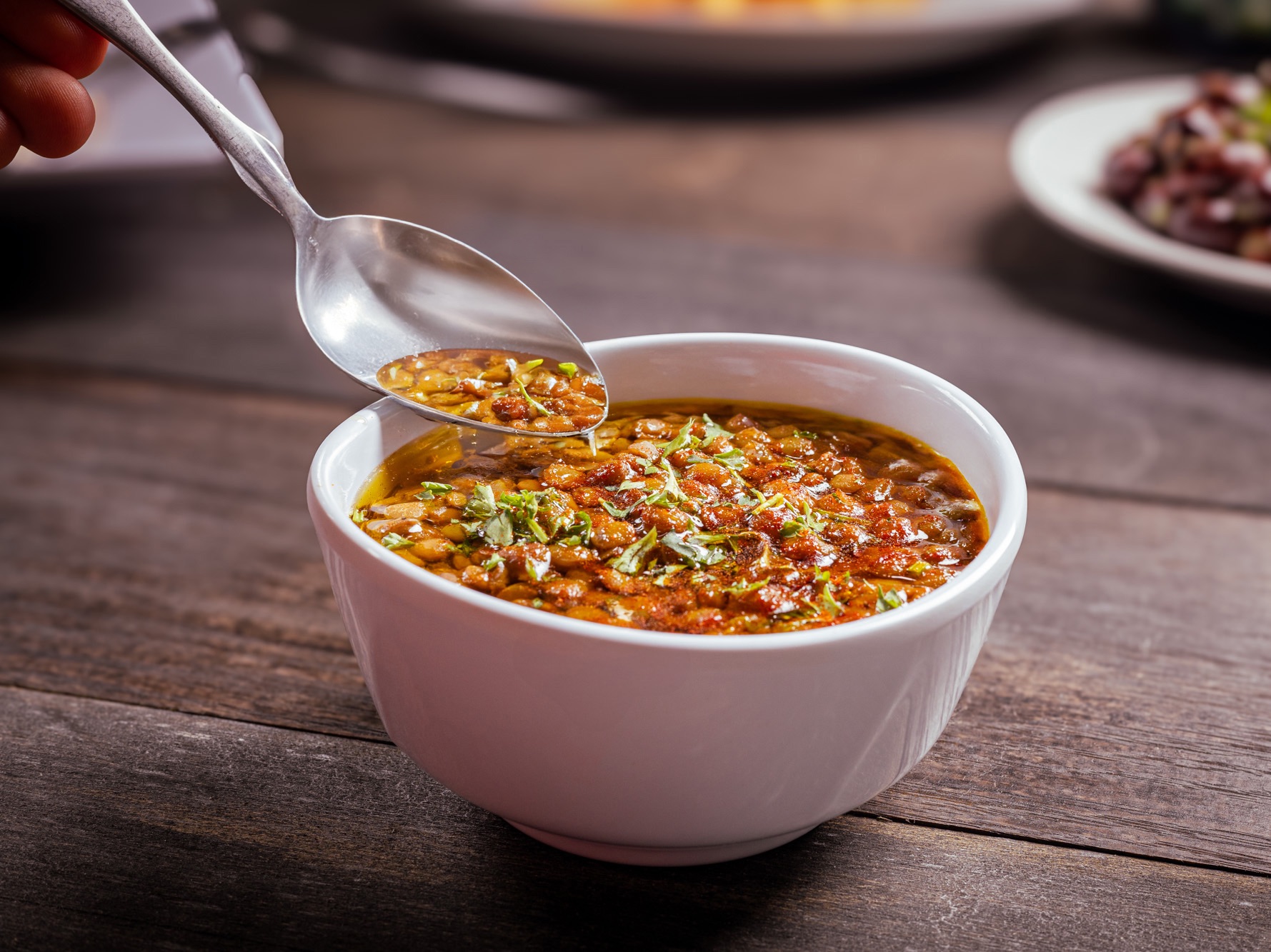 Lentil Dip (V).