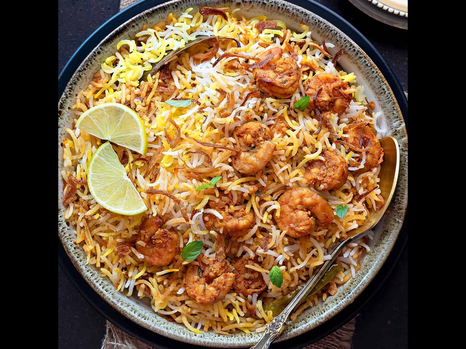 Shrimp Biryani