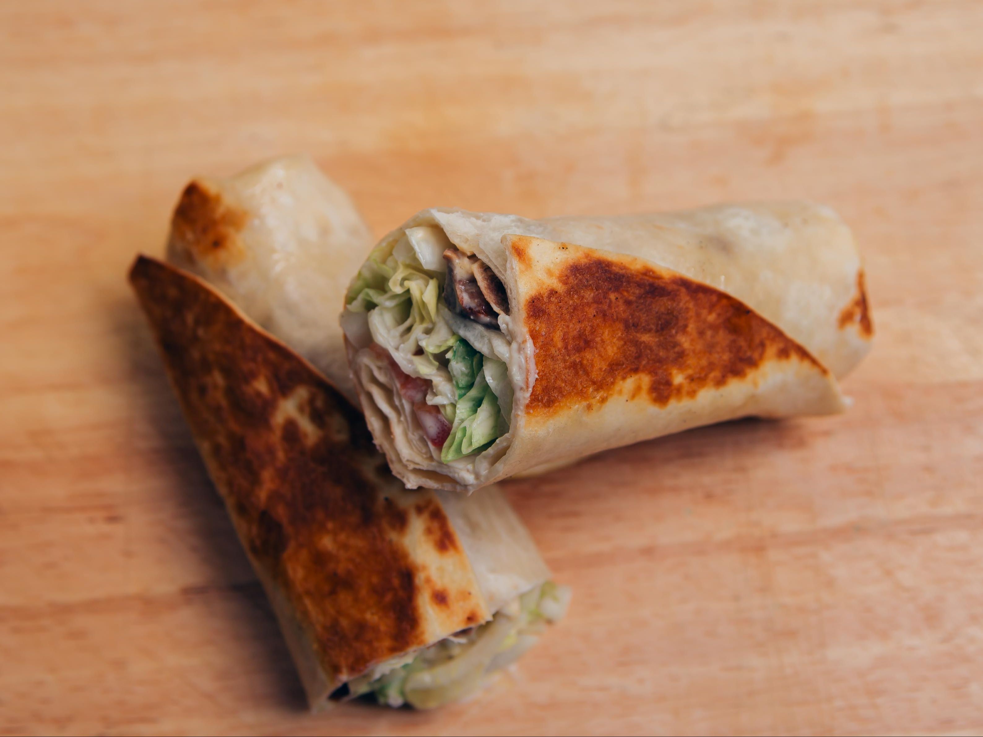 Chicken Shawarma Sandwich.
