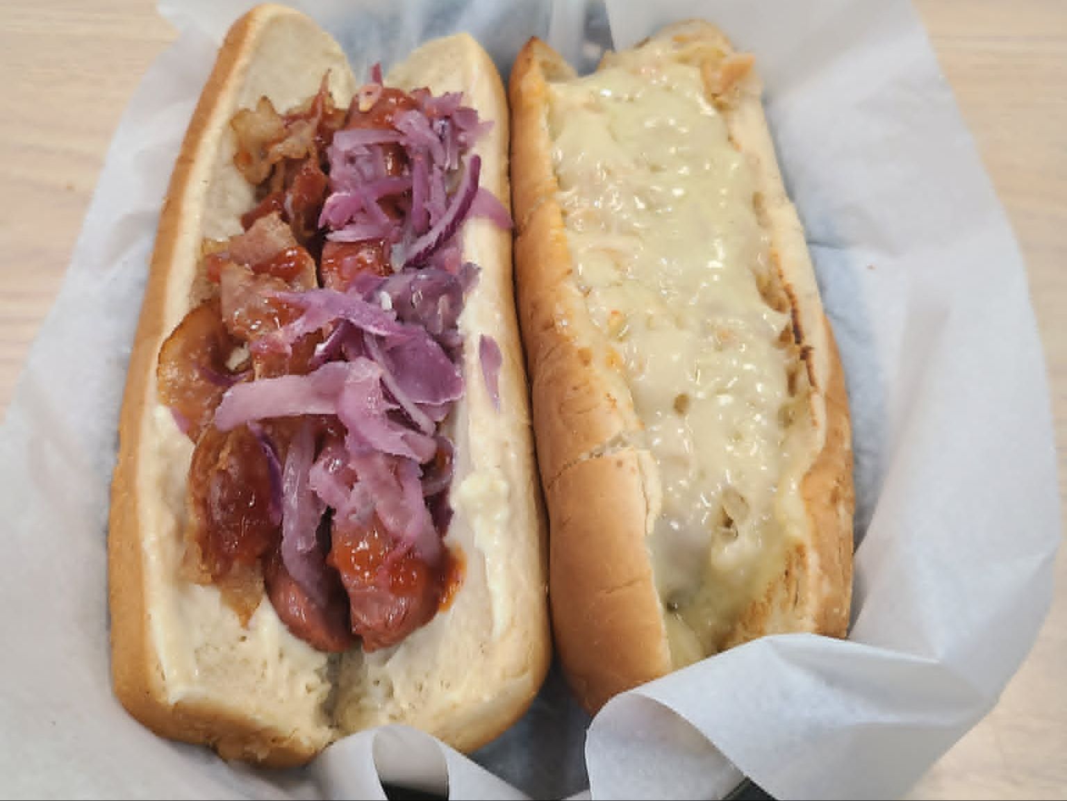 Specialty Hot Dog.