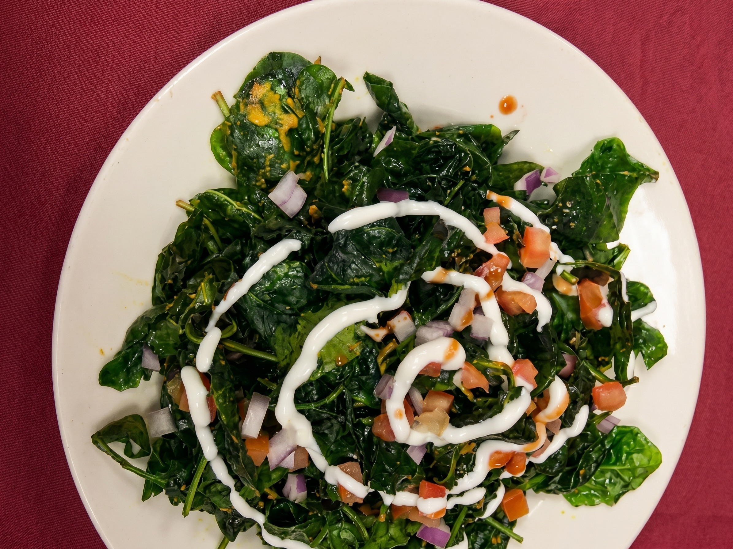 Spinach Chat.