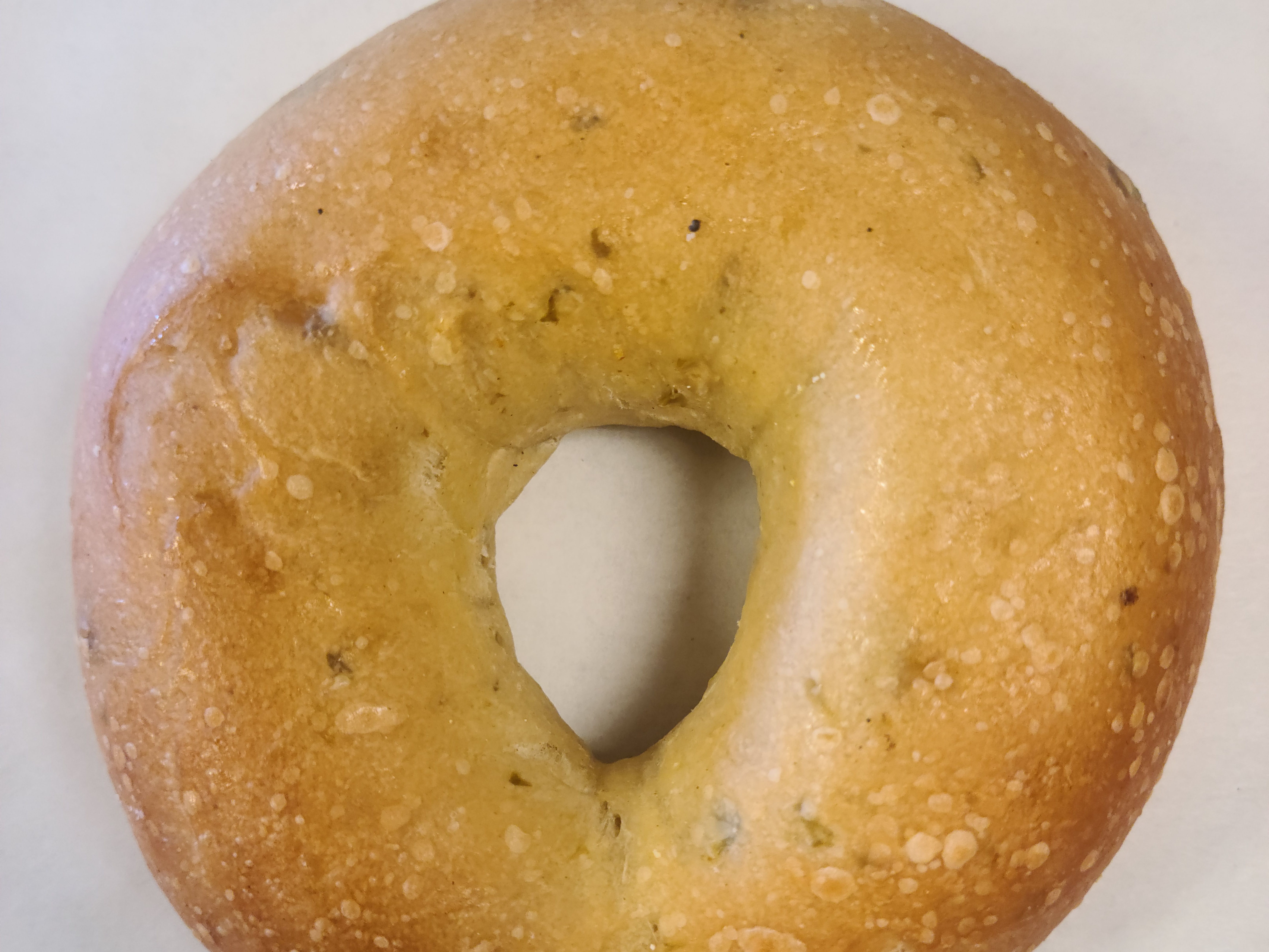 NAKED BAGELW/SIDE CREAM CHEESE.