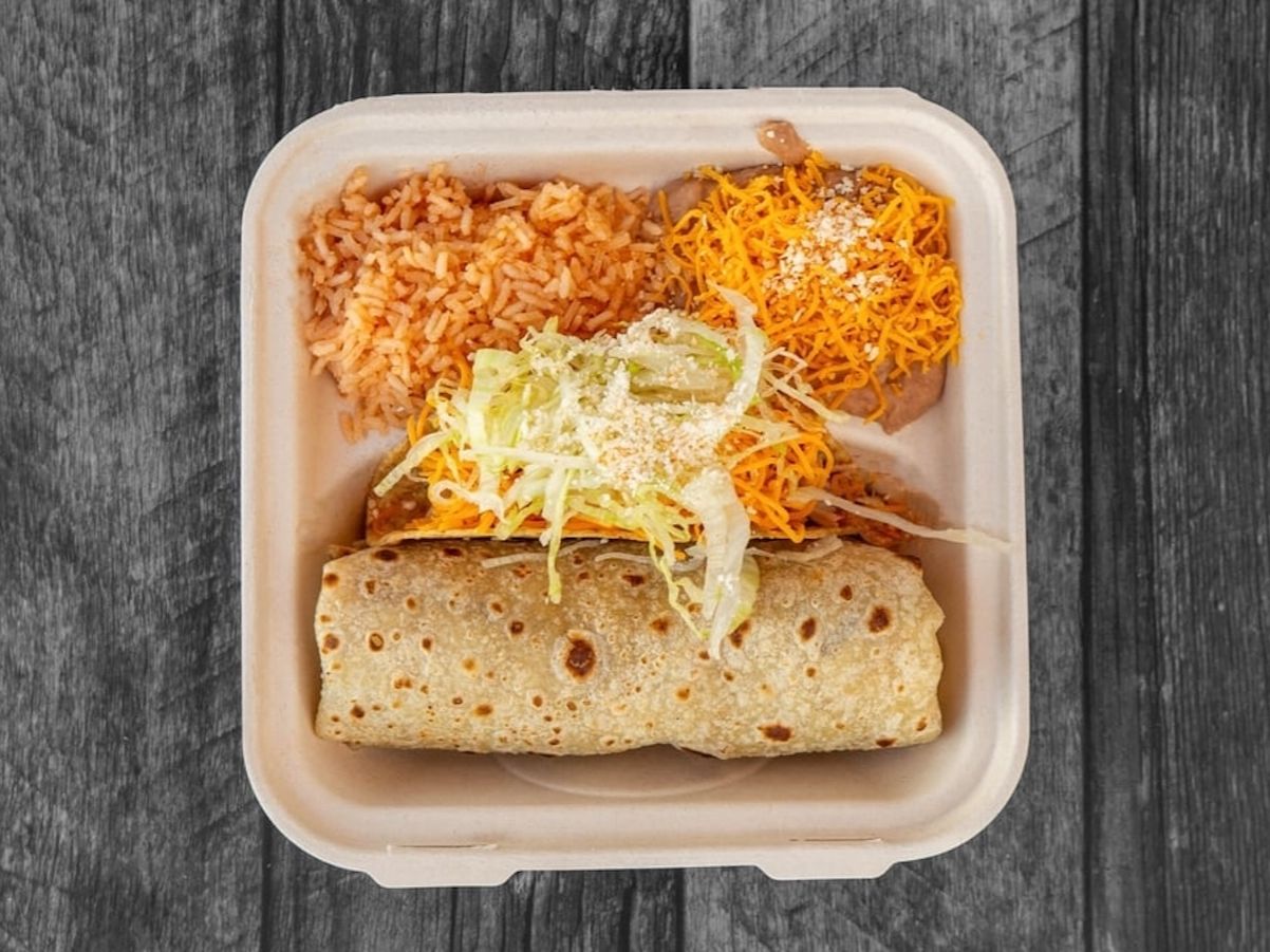 #6. Chicken Taco, Chicken Burrito.
