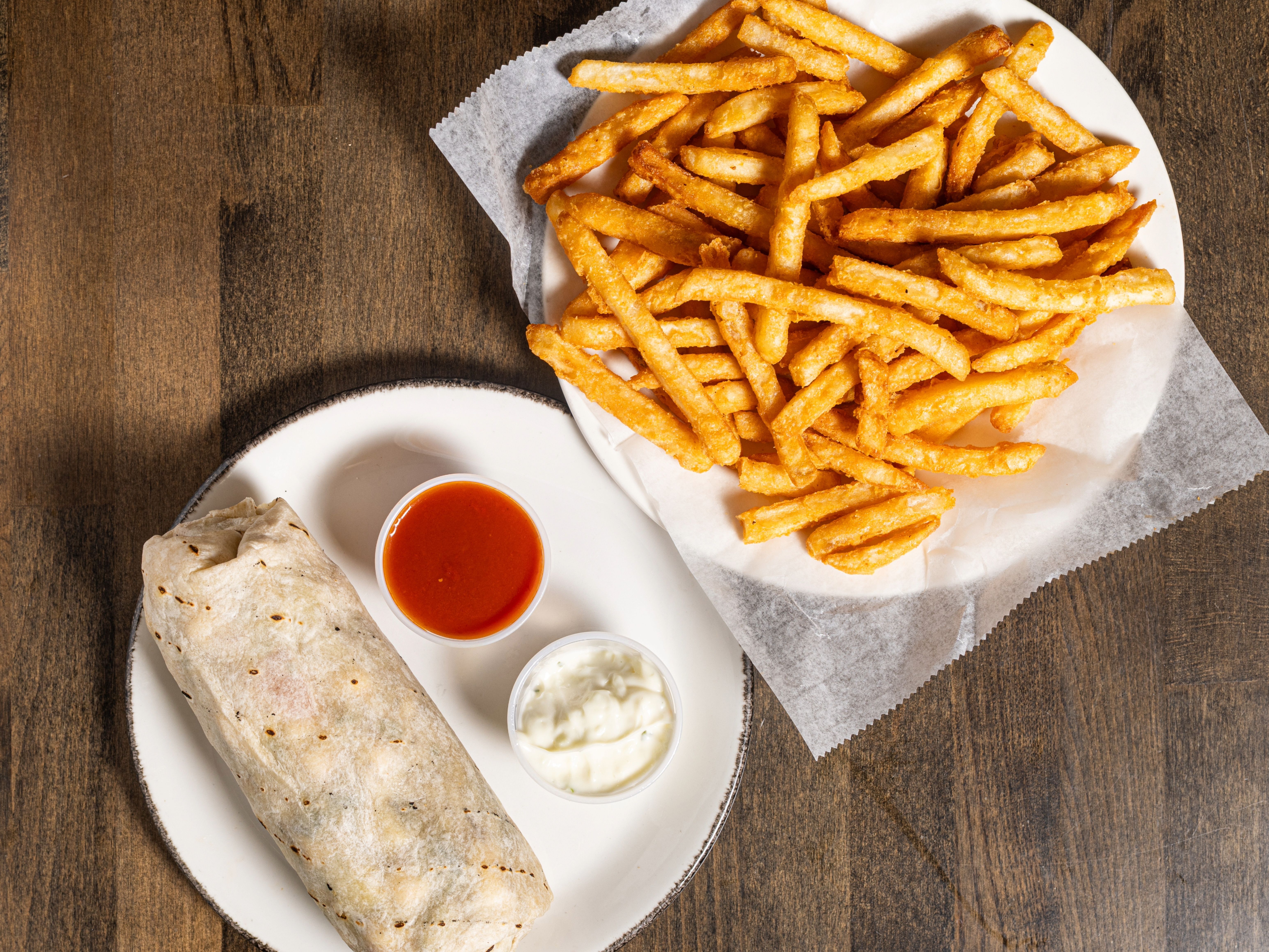 Chicken Gyro Burrito