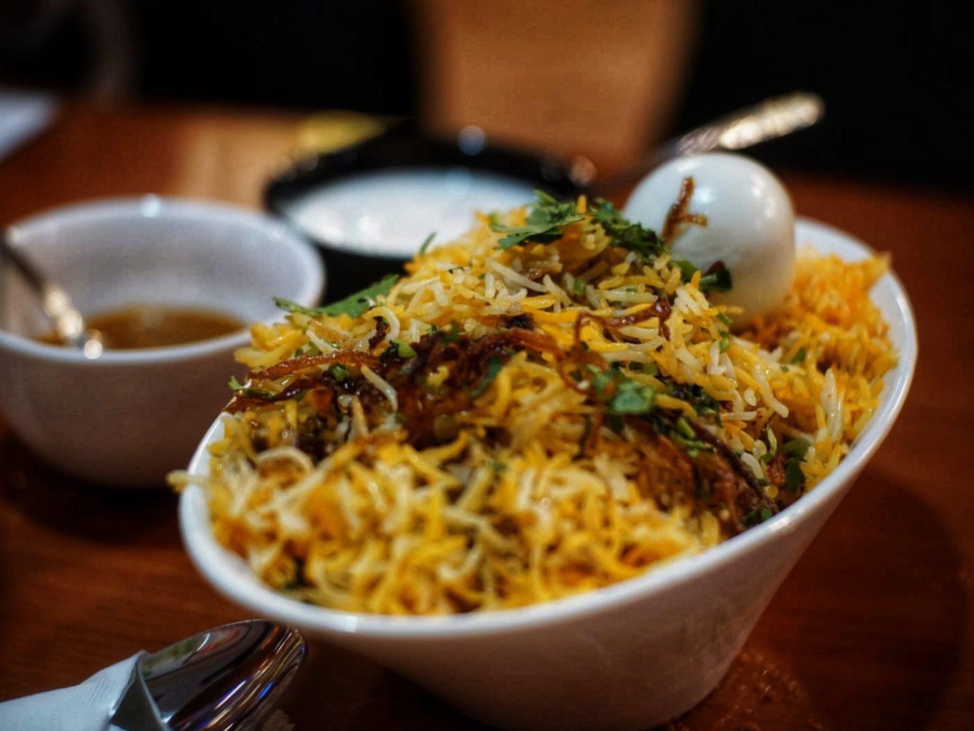 Egg Biryani.
