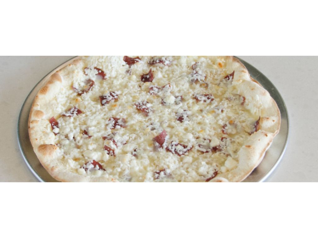 Flat Bread  Cheese & Basterma