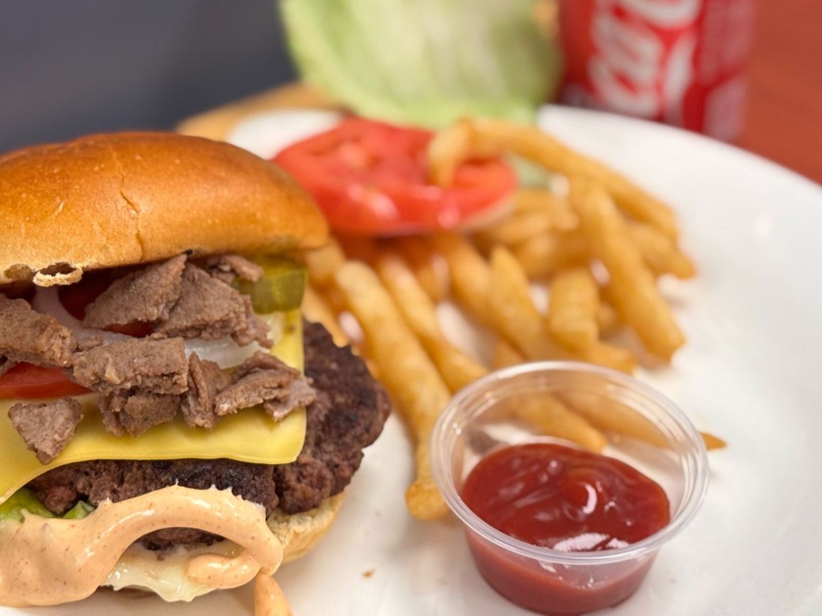 Supreme Burger Meal.