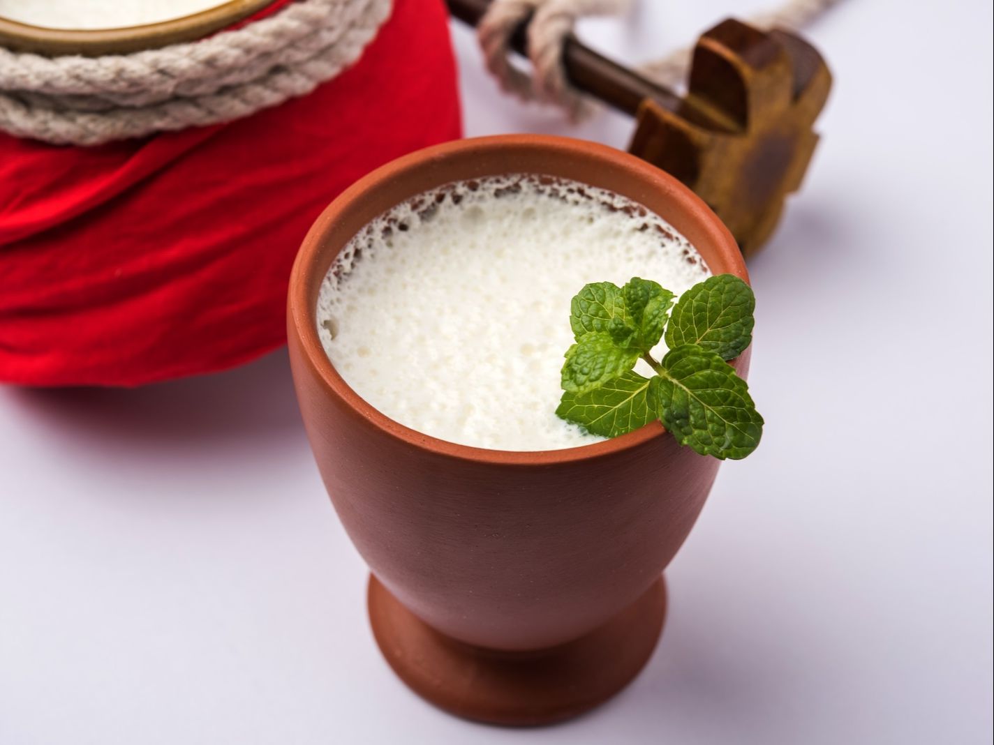 Homestyle Sweet lassi.