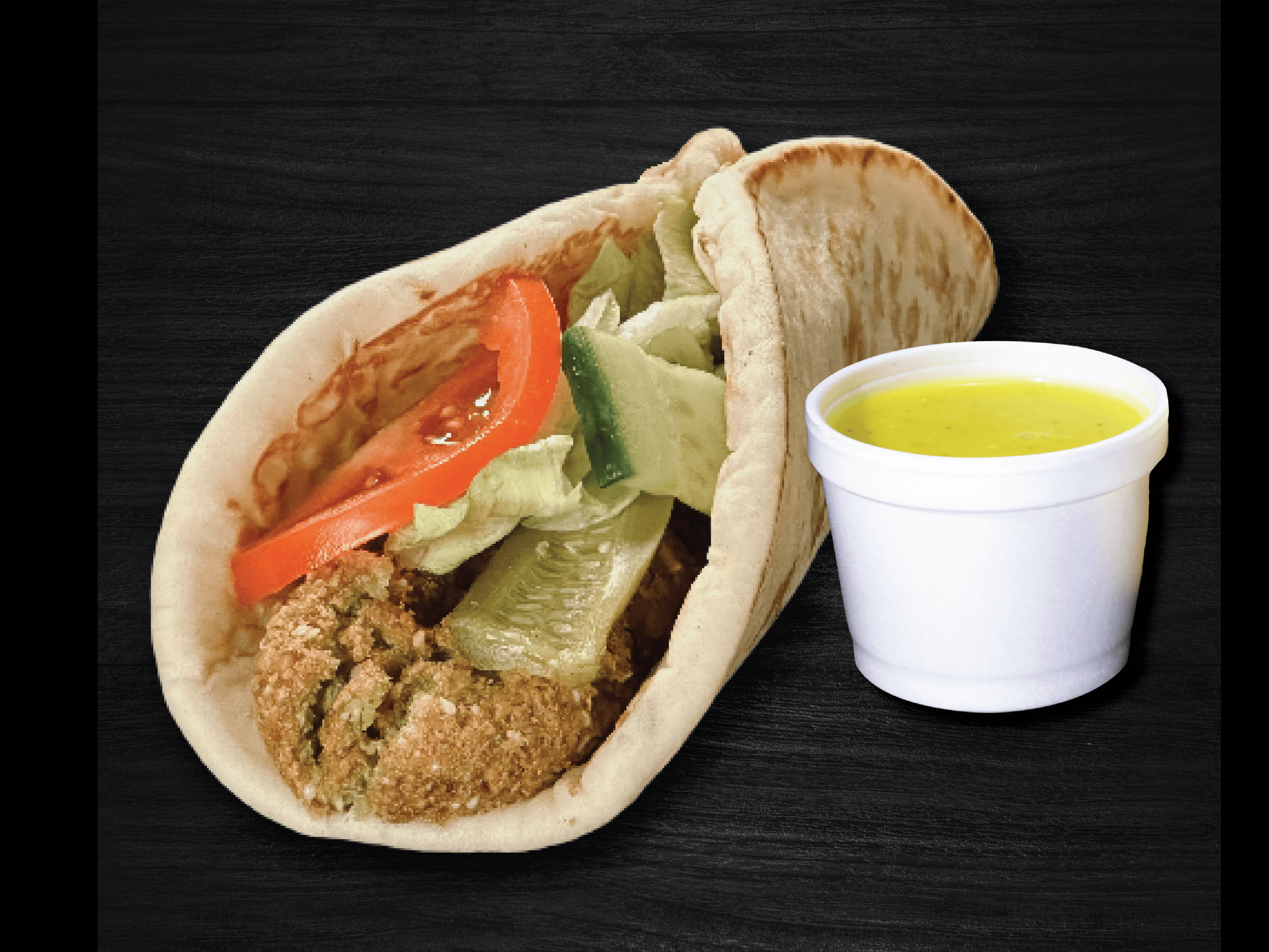 Falafel Pita.