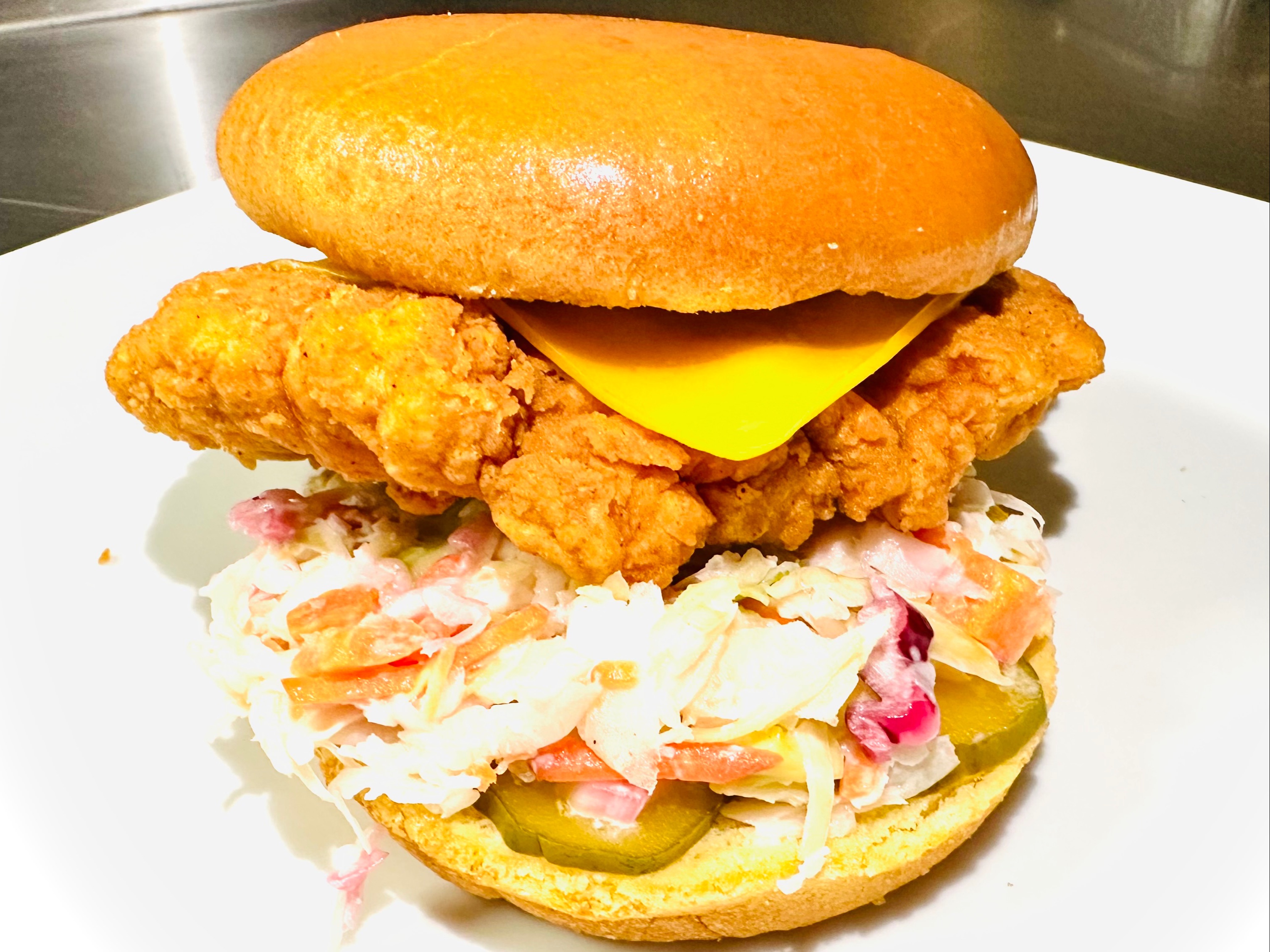 Nashville Chicken Sandwich Only.