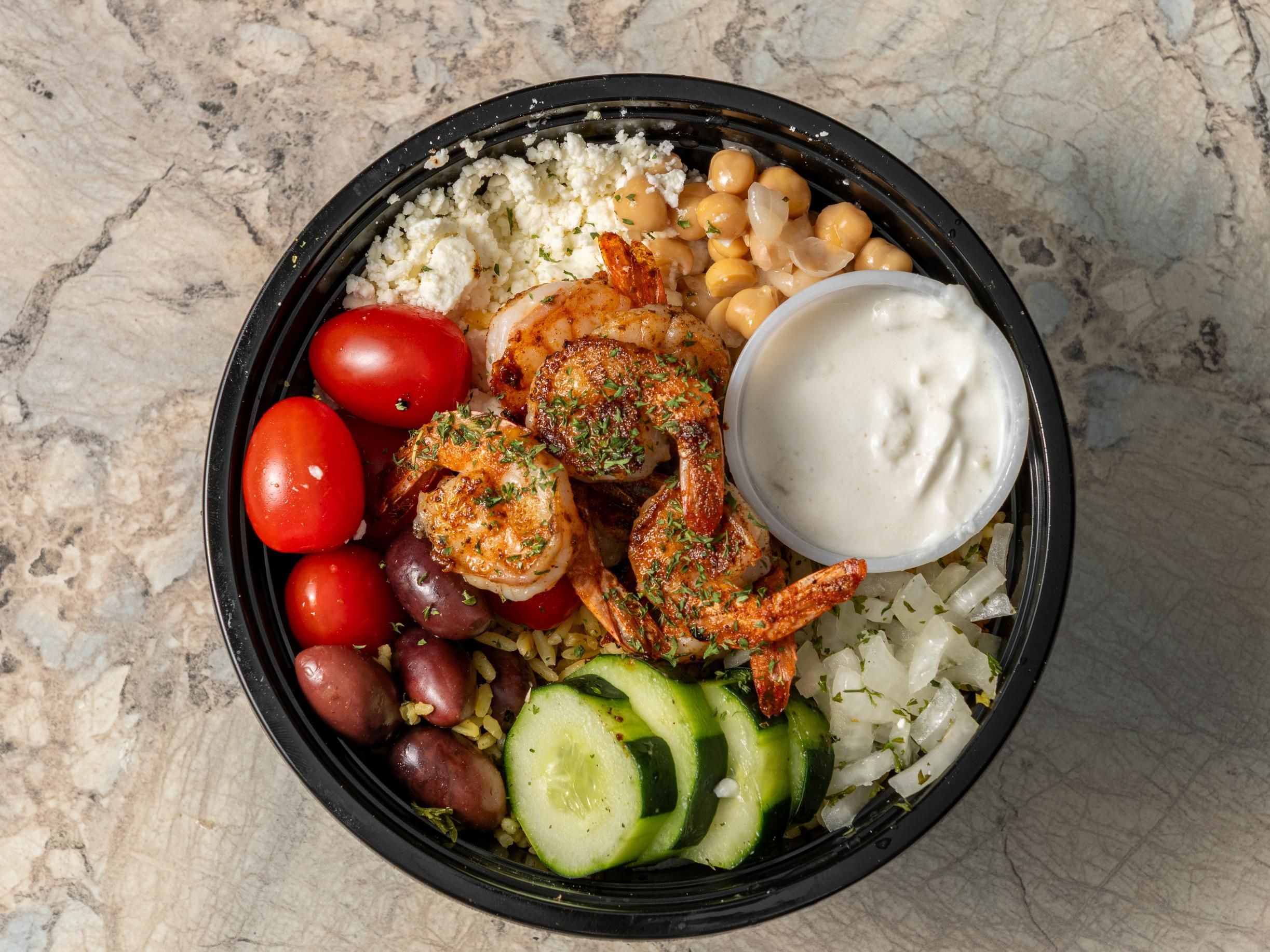 Shrimp Bowl.