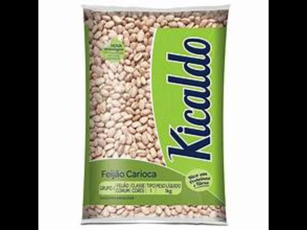 Feijao Carioca Kicaldo 1kg.