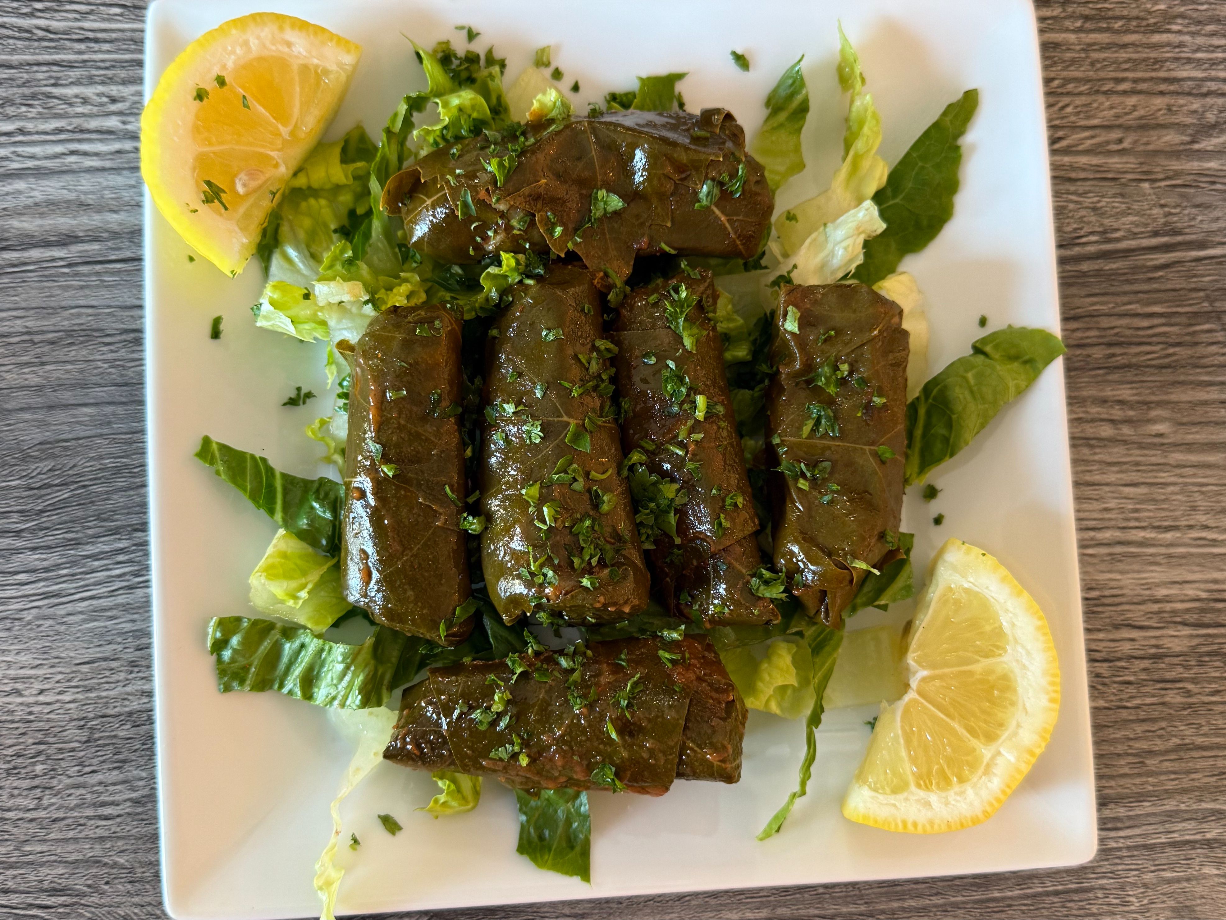 Grape Leaves.
