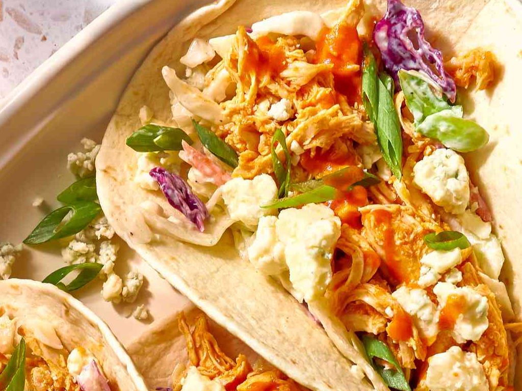 Chicken Soft Tacos.