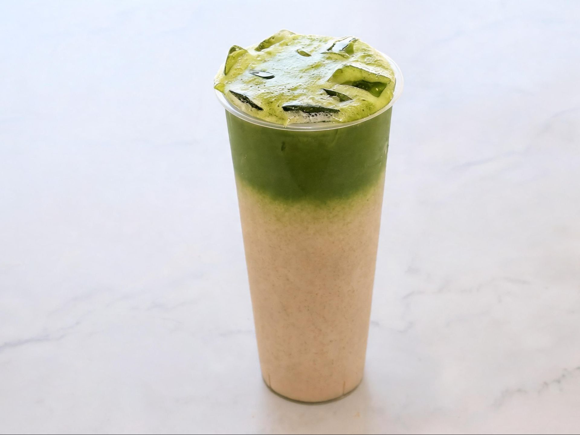 Matcha Milk Tea.
