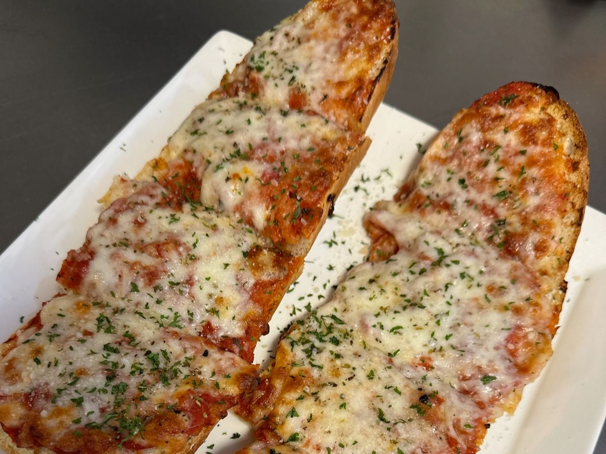 French Bread Pizza Cheese.