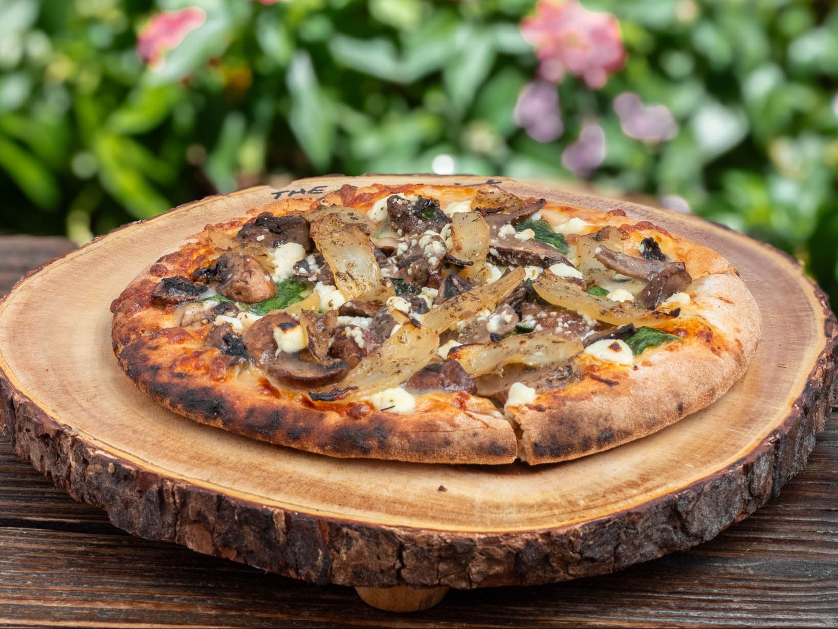 Mushroom Trio Focaccia.