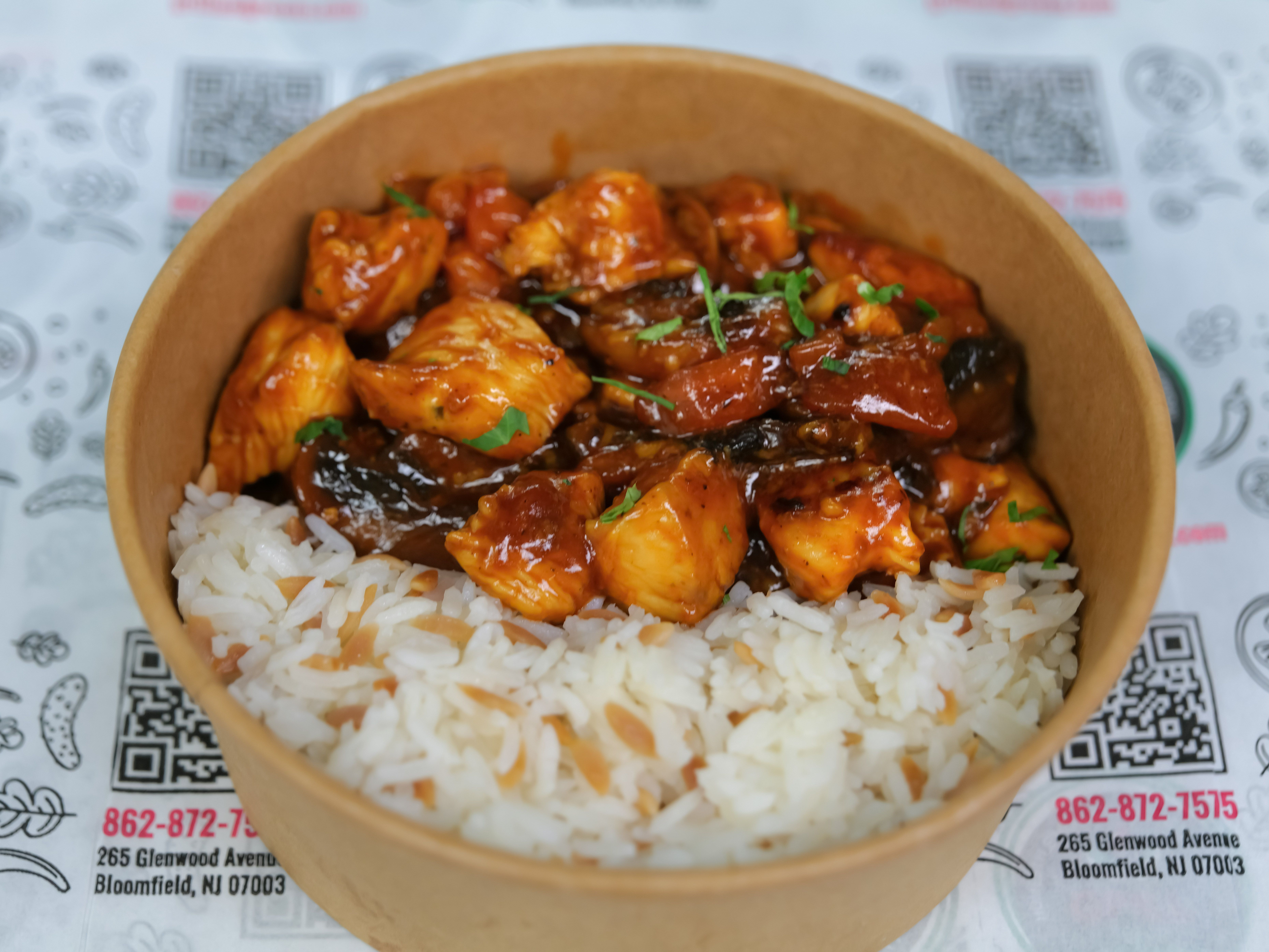 Chicken Barbeque With Mushroom (Serve 5-7).