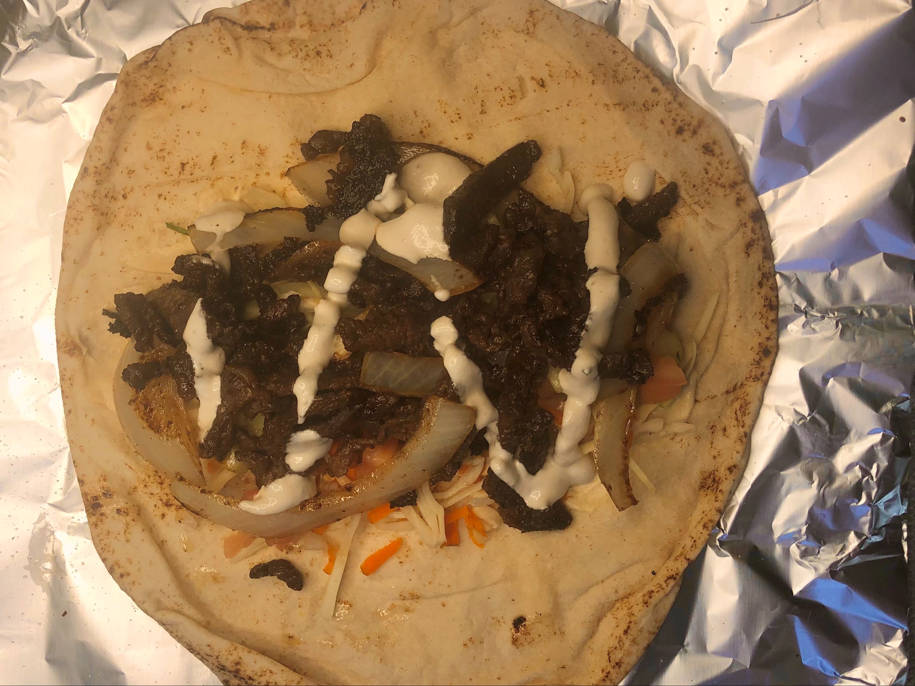 Beef Shawarma.