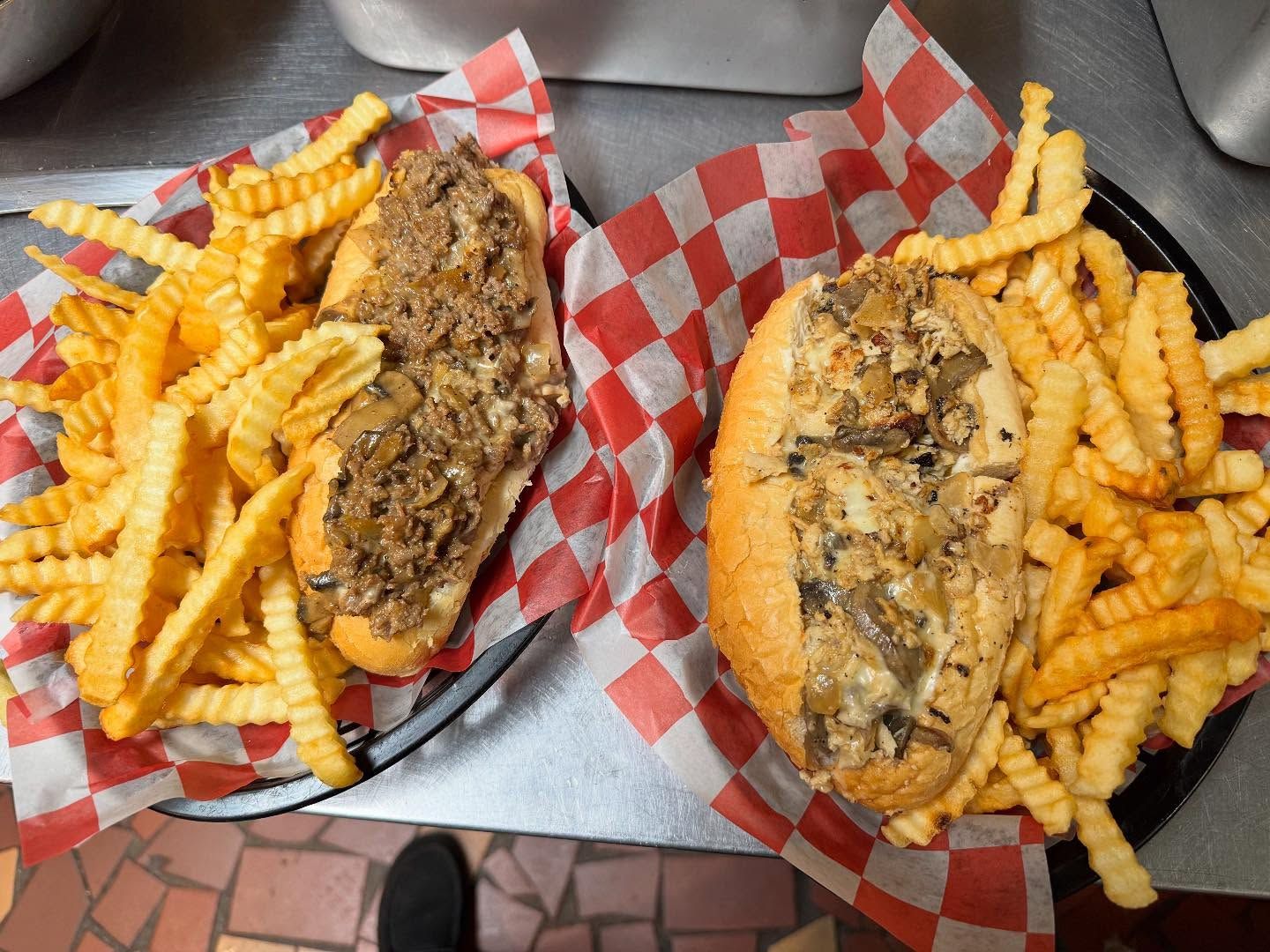 Lg Cheese Steak.