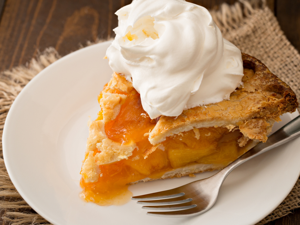 PEACH PIE.