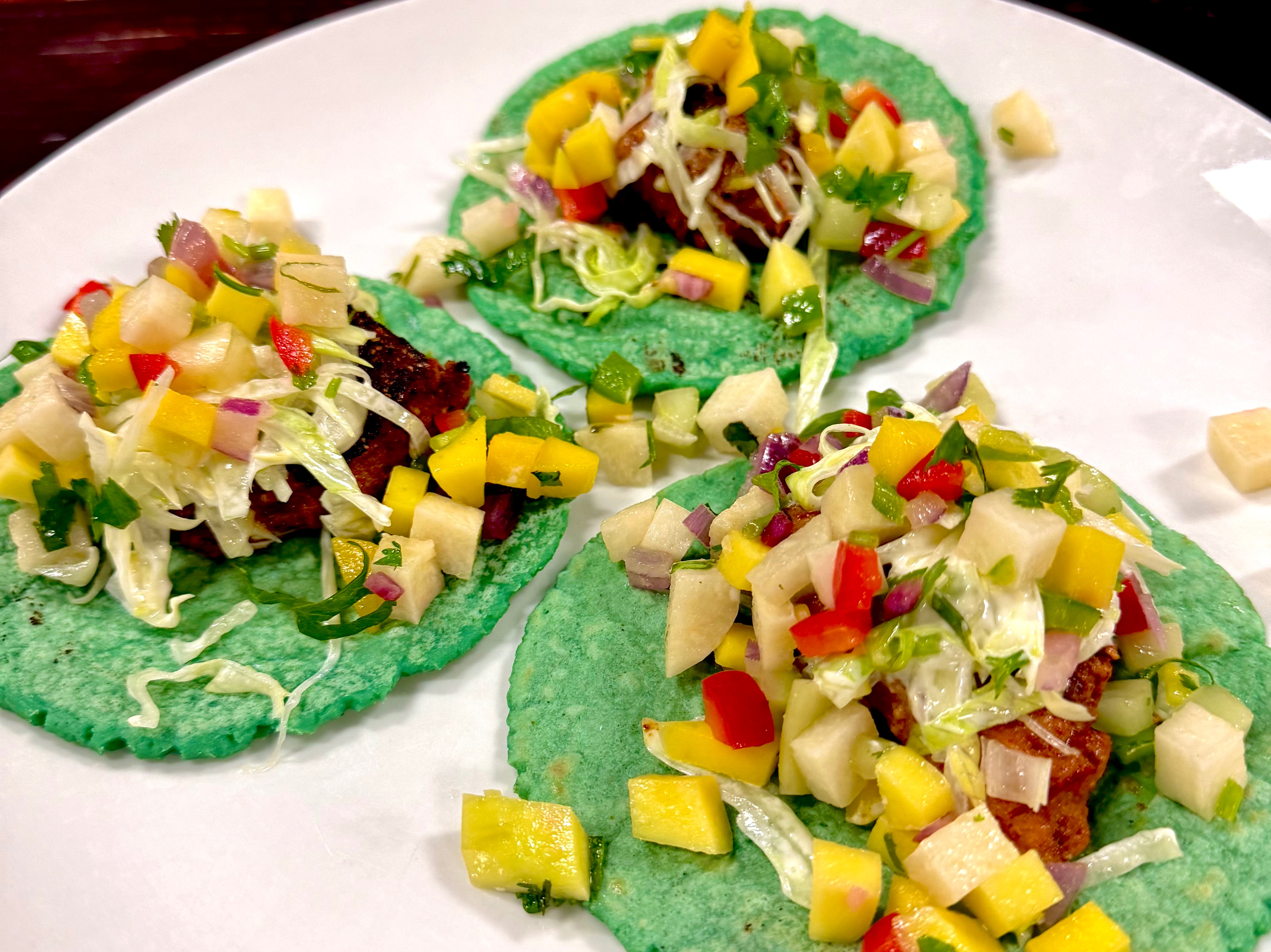 BLACKENED AHI TUNA TACOS