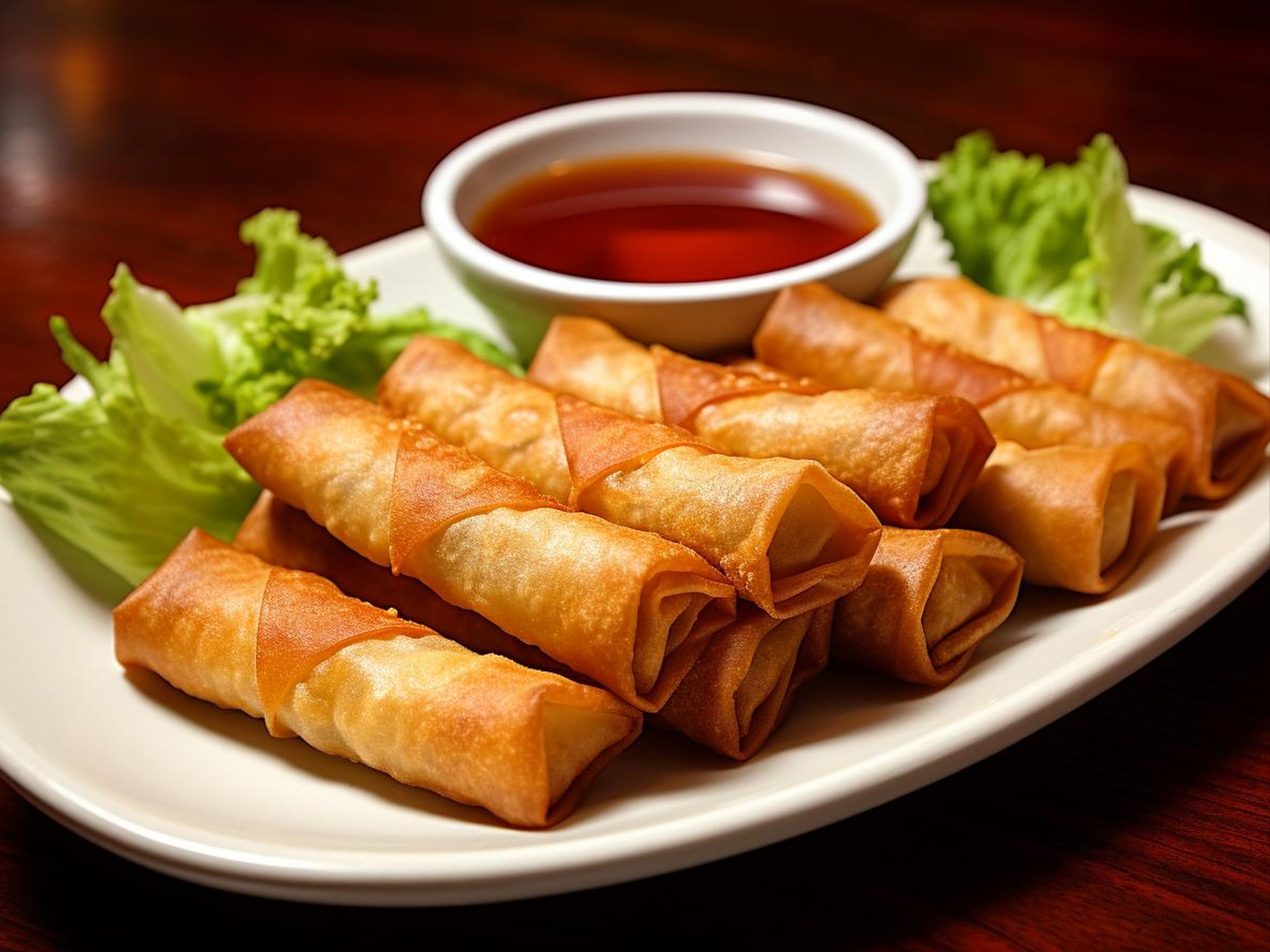 (2 pc.) Spring Rolls.
