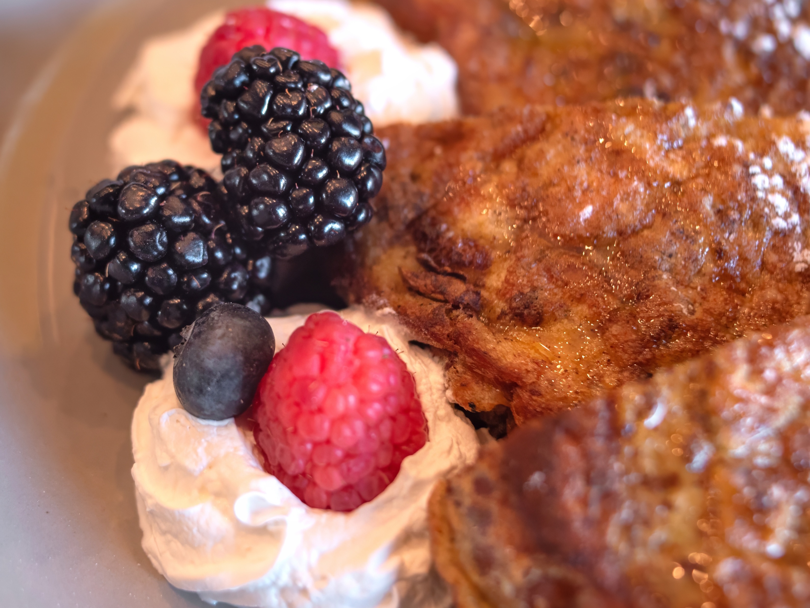 Seasonal French Toast.