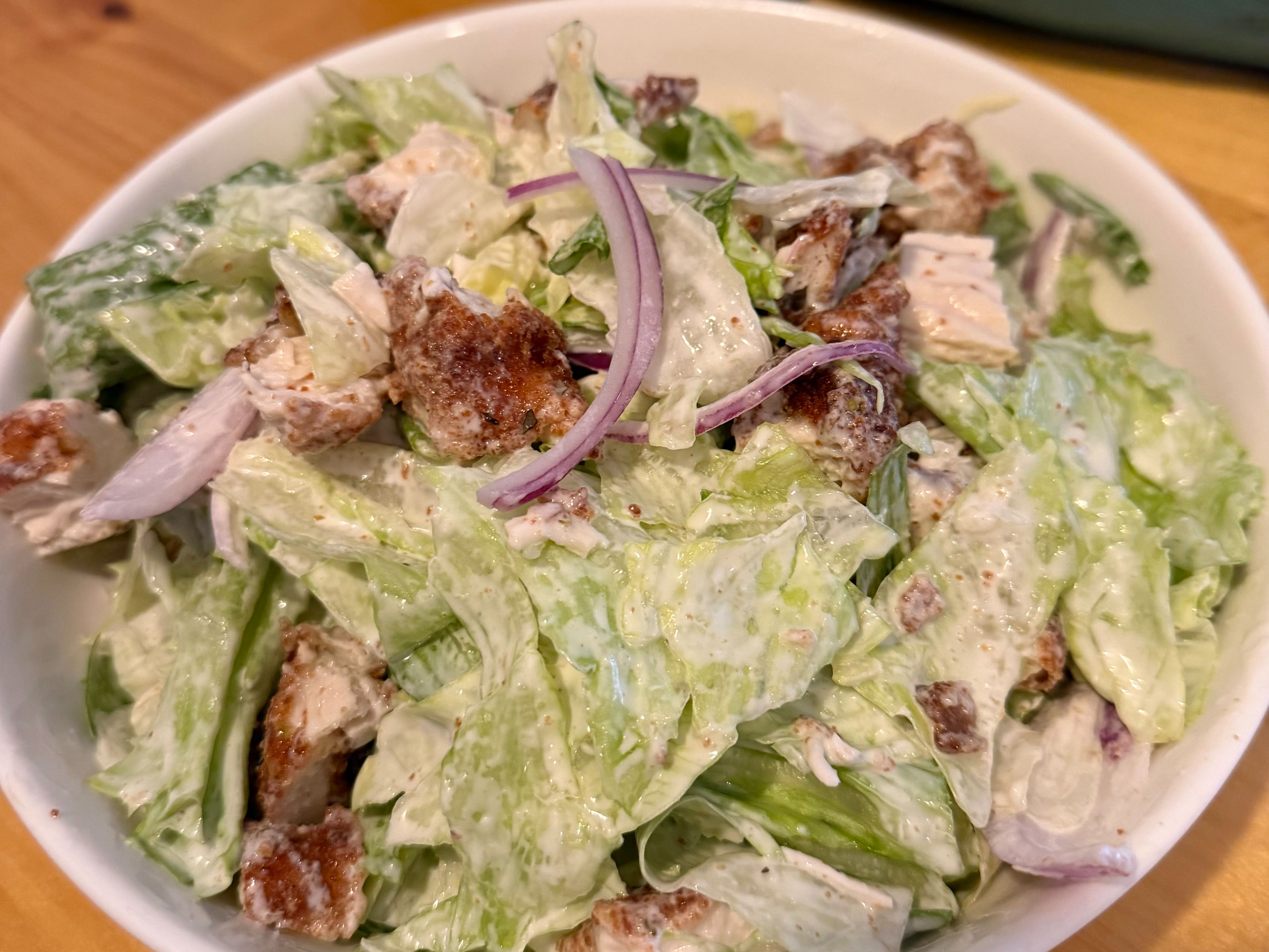 Daves Crispy Chicken Salad.