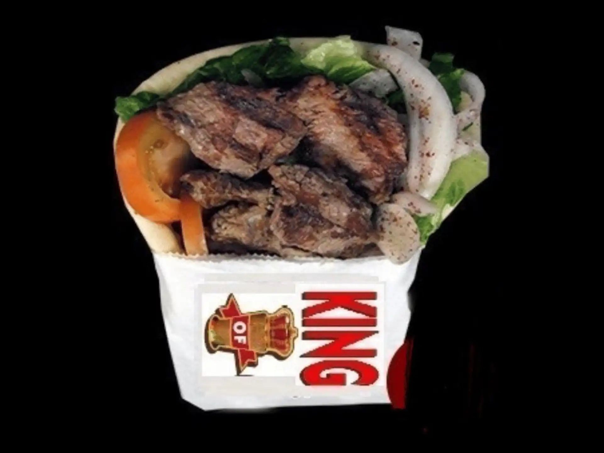 #3 Beef Souv Pita.
