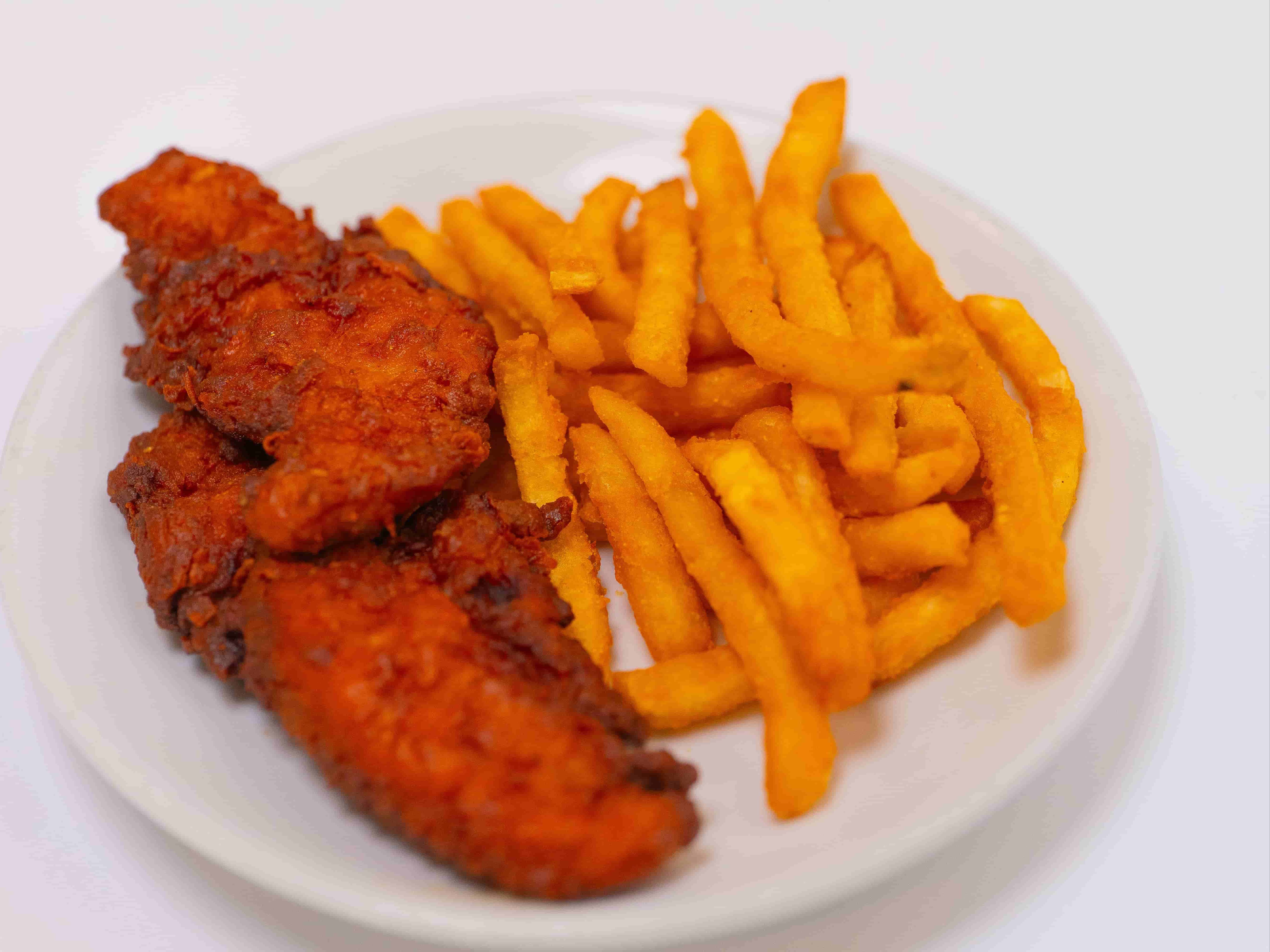 Chicken Tenders & Fries.