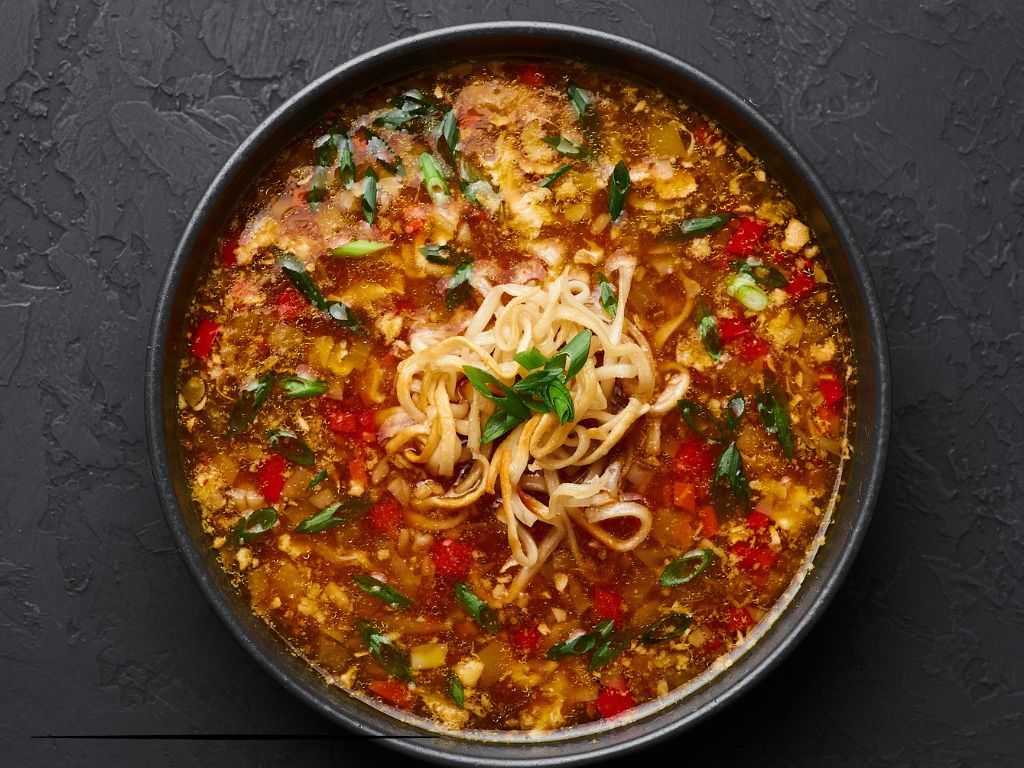 Shrimp Manchow.